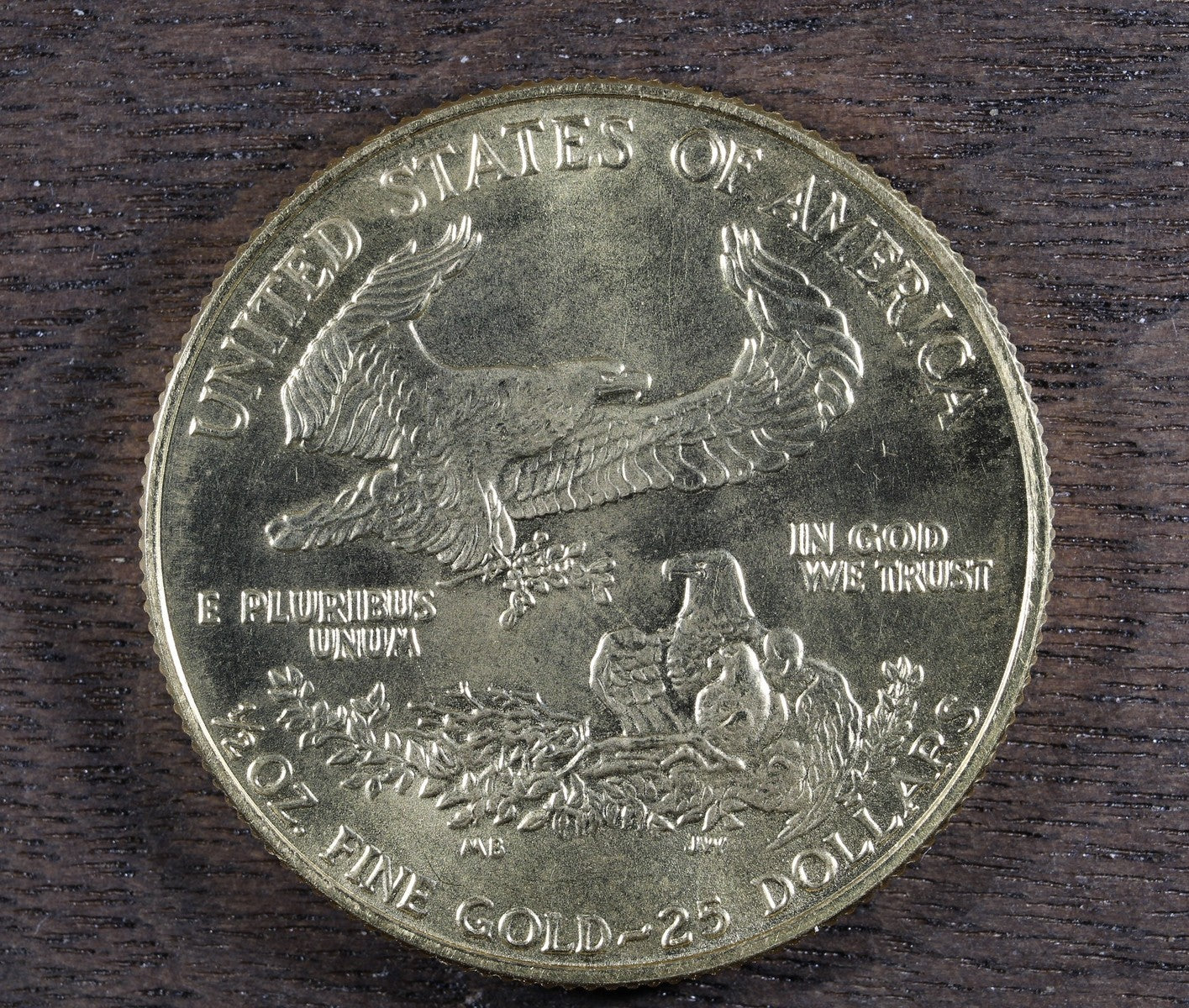 1988 $25 1/2 Oz American Gold Eagle - BU Uncirculated Key Date