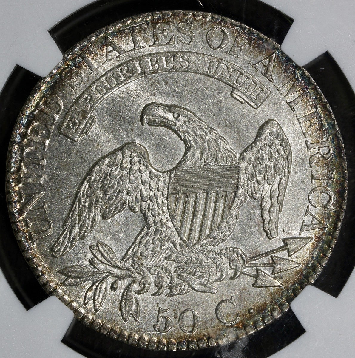 1826 (MS62) Capped Bust Half Dollar 50C NGC - Tough in Mint State