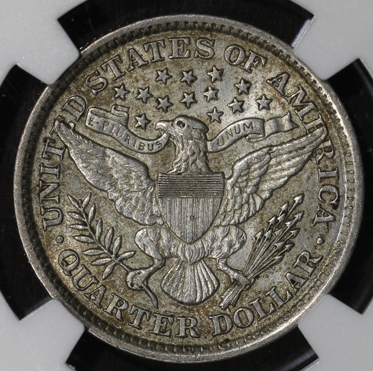 1892 (AU53) Barber Quarter 25C NGC - Better Date Barber Quarter