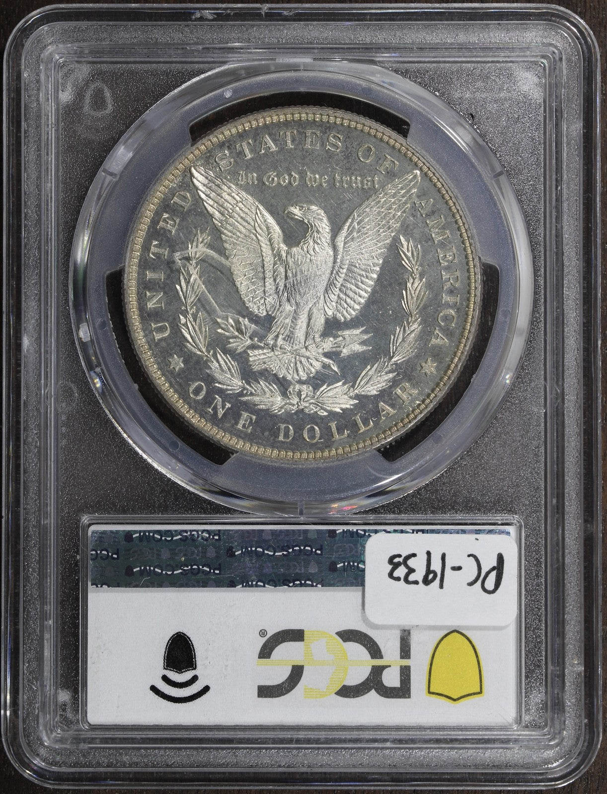 1884 (PR64) Proof Morgan Silver Dollar $1 PCGS - Great Contrast