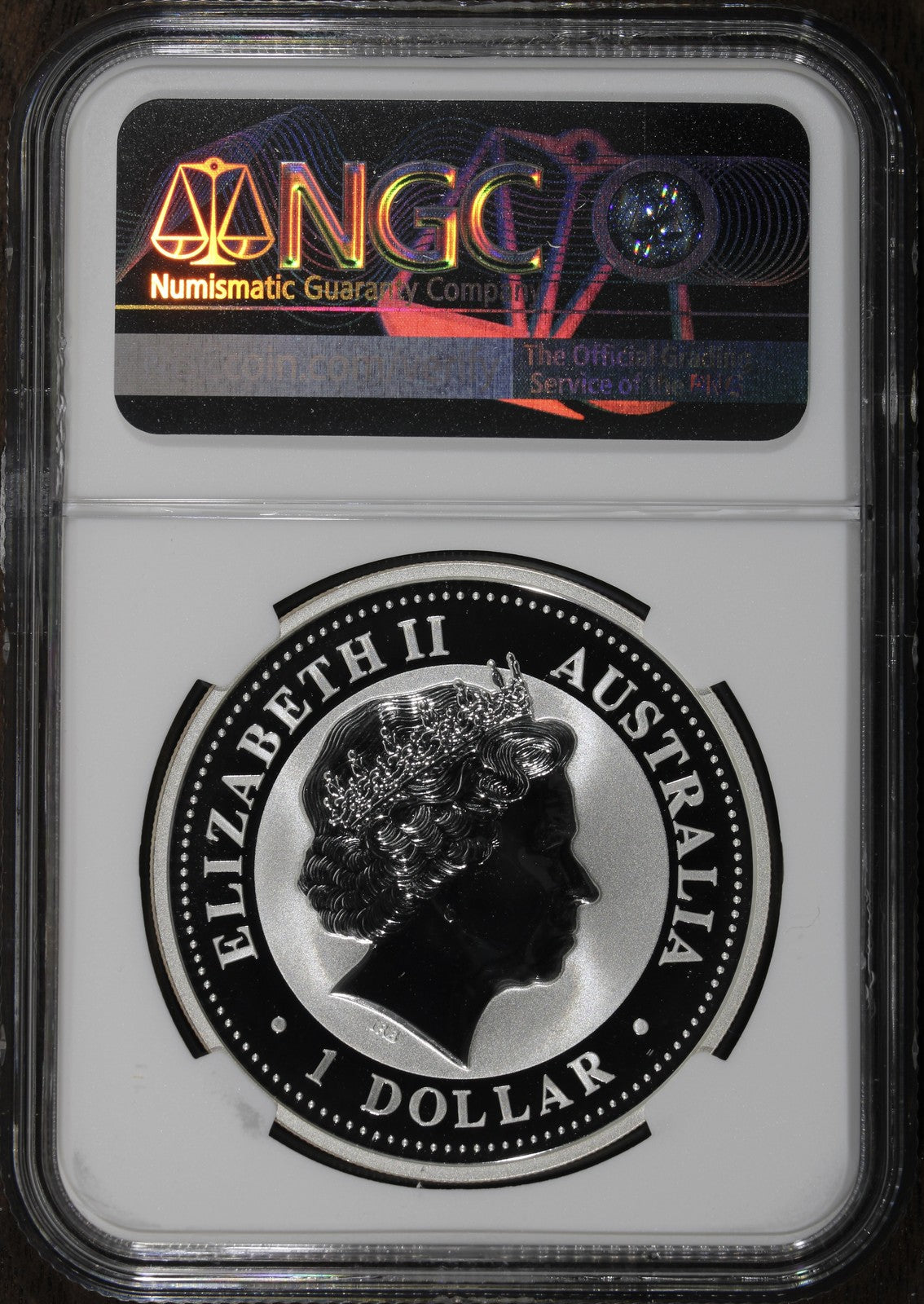 2004 (MS70) 1 oz Silver Australia Kookaburra $1 NGC