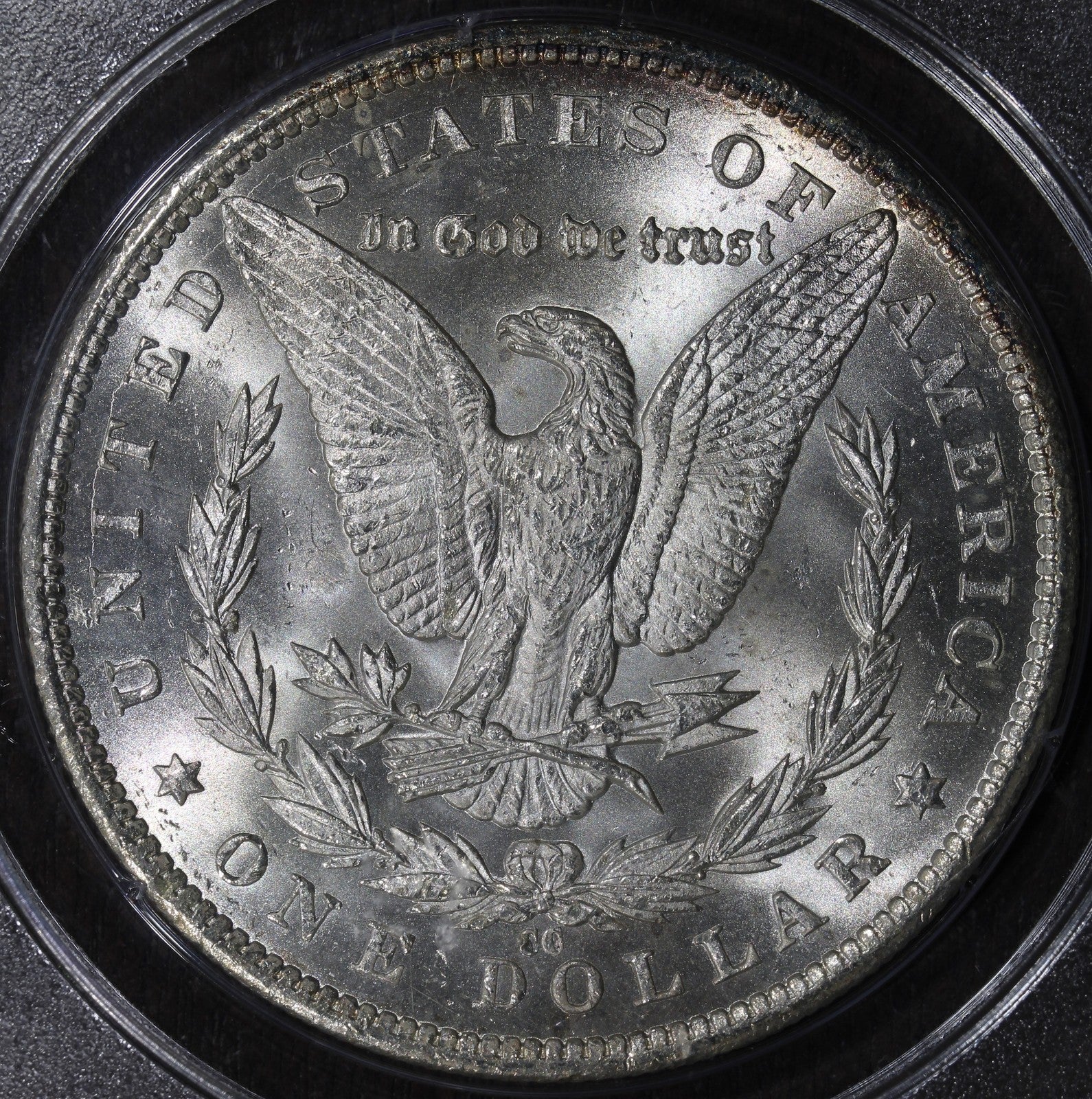 1885-CC (MS64) Morgan Silver Dollar $1 PCGS Rattler - Key Date