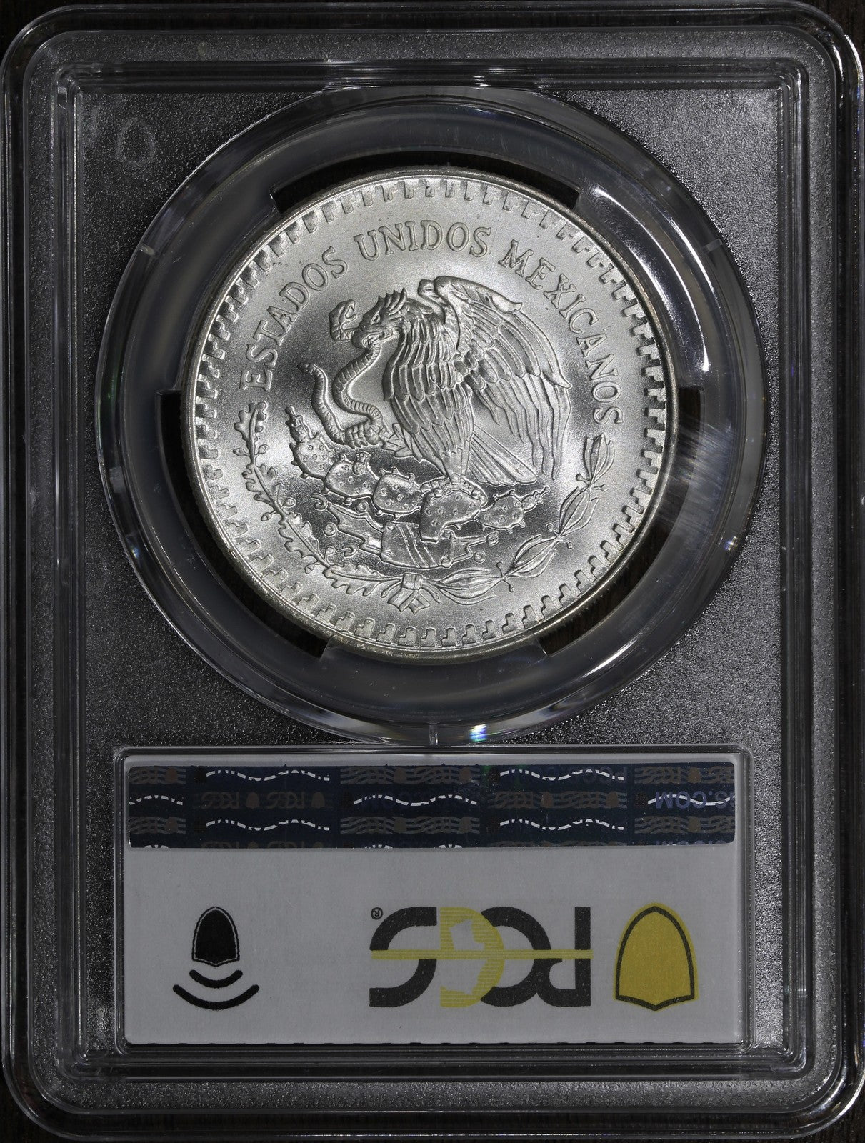 1990-Mo (MS68) 1 oz Silver Libertad Onza PCGS - Blast White