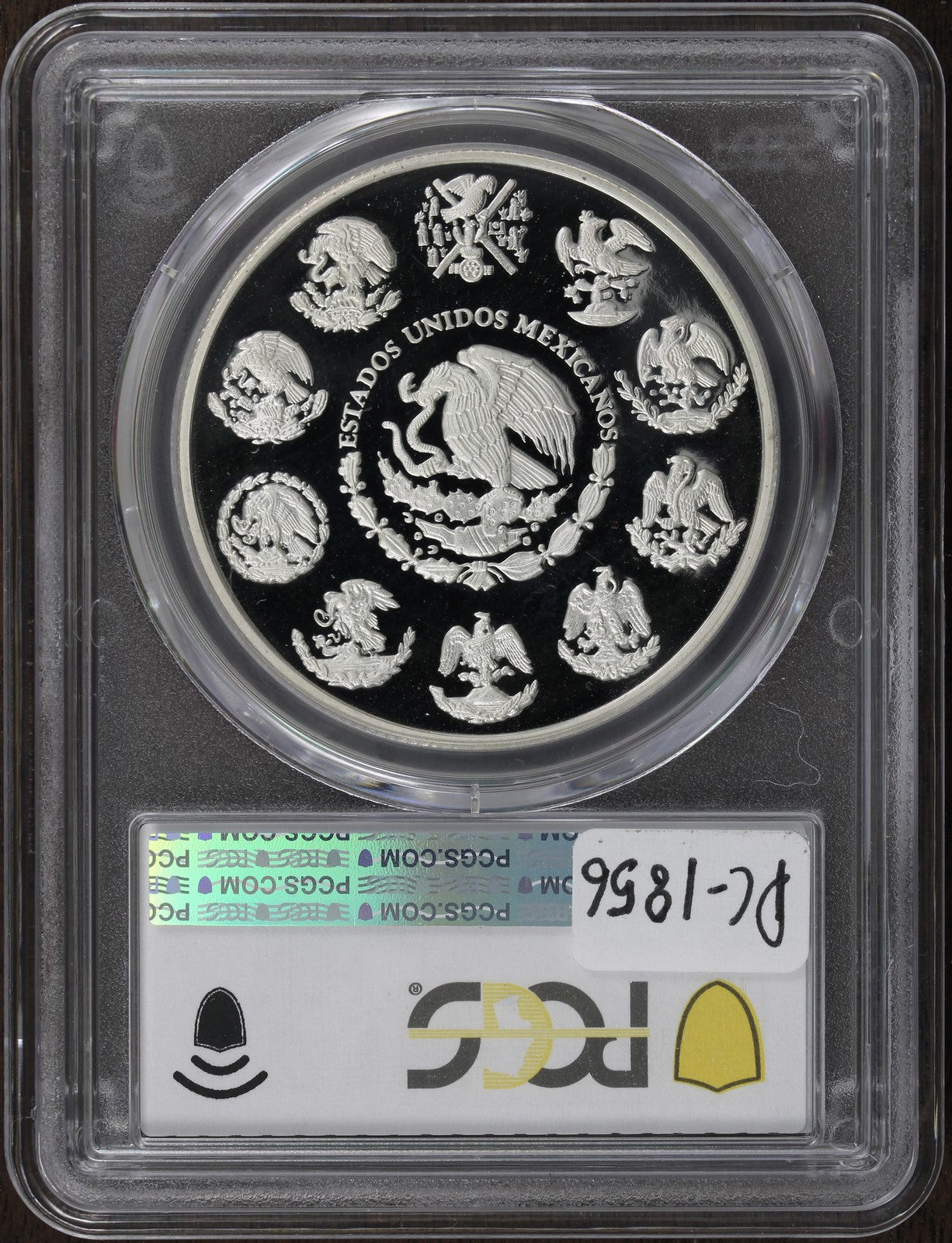 2007-Mo (PR69 DCAM) Proof Silver 1 oz Mexico Libertad Onza PCGS