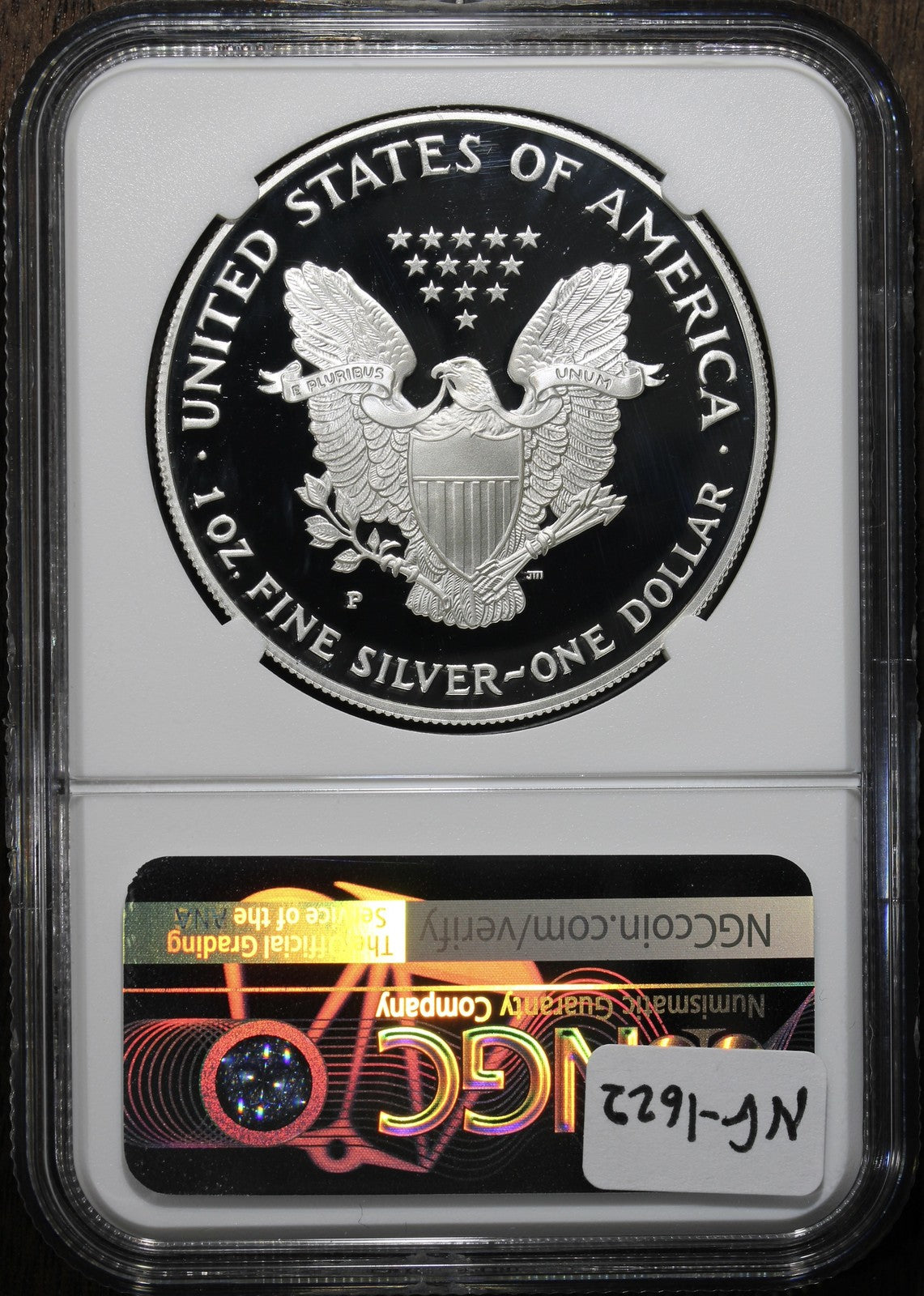 1995-P (PF70 Ultra Cameo) Proof American Silver Eagle $1 ASE NGC