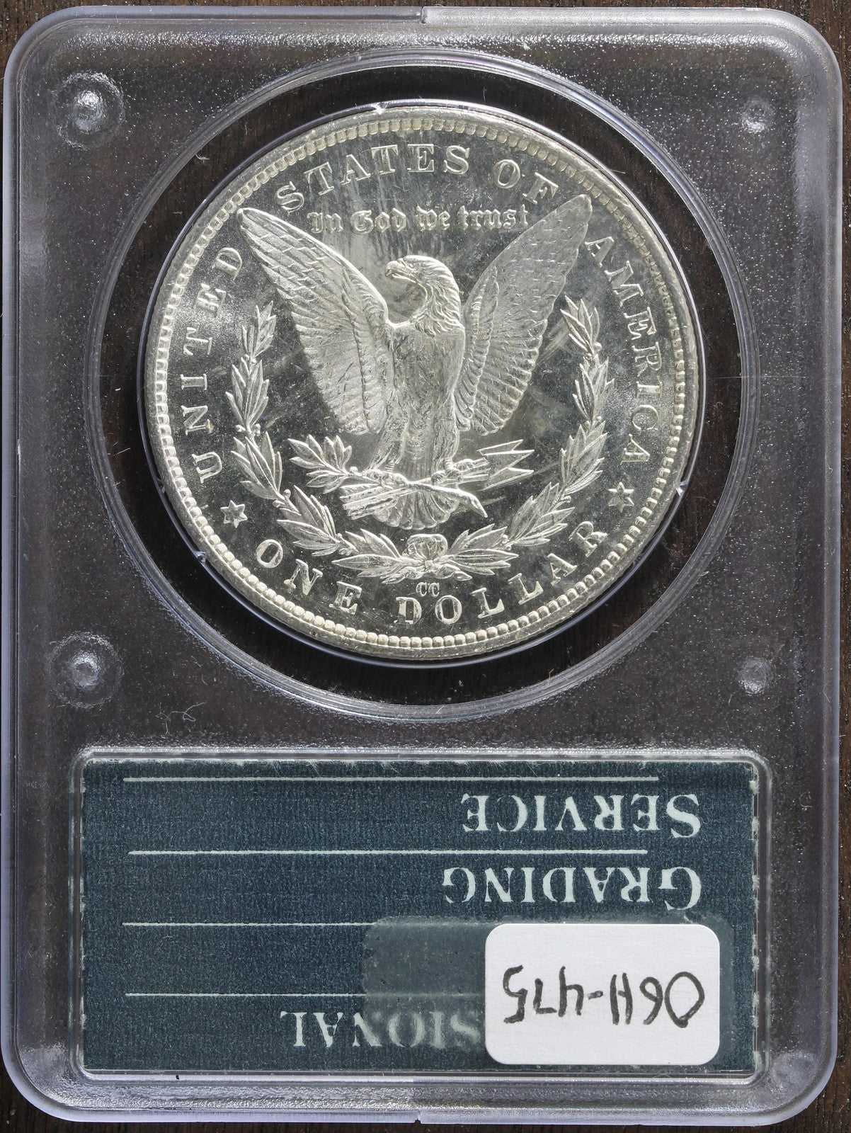 1882-CC (MS63 DMPL) Morgan Silver Dollar $1 PCGS Rattler