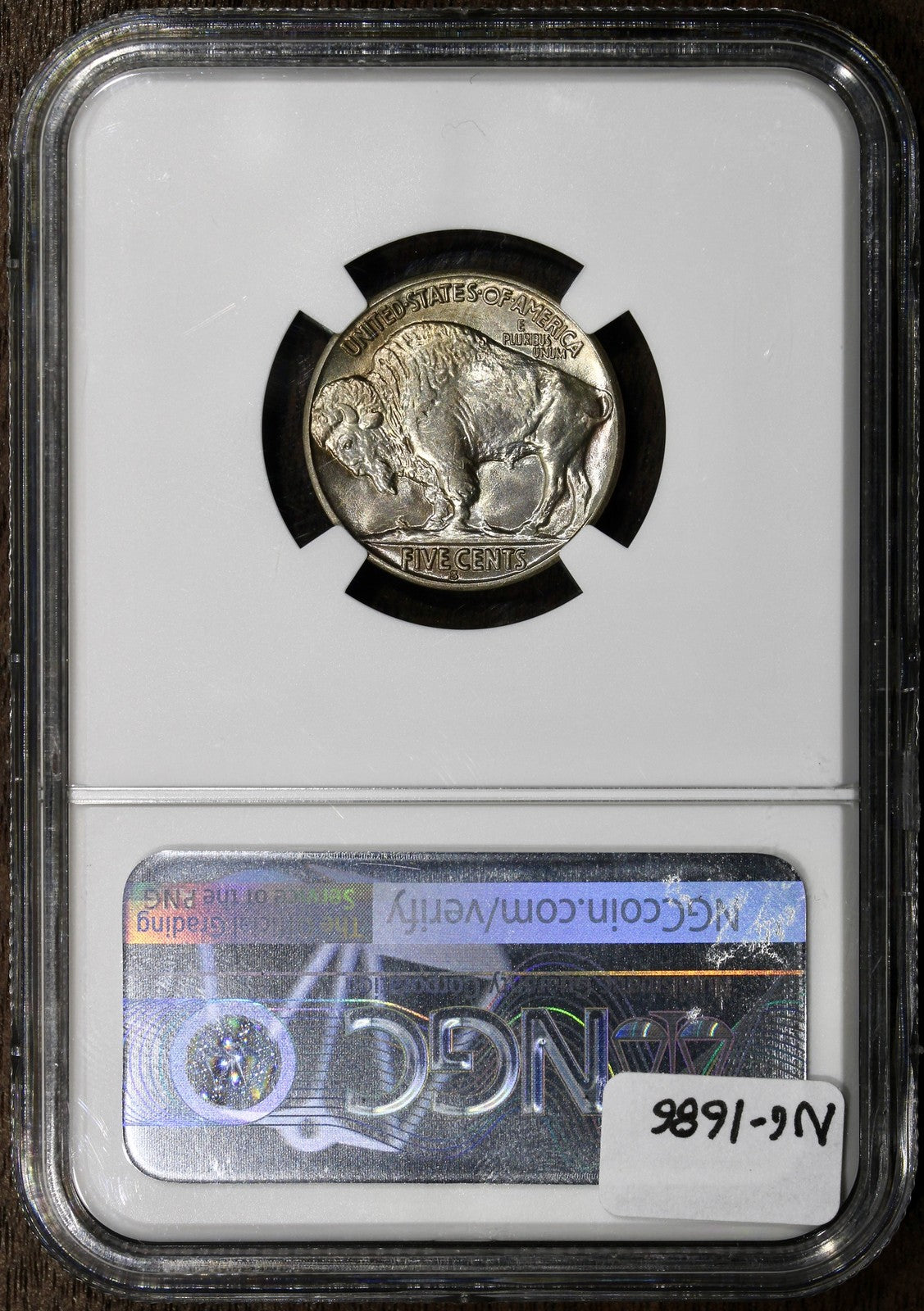 1936-S (MS67) Buffalo Nickel 5C NGC - Superb Gem