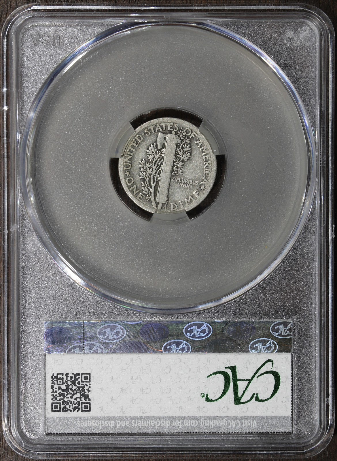 1921 (G4 CAC) Mercury Dime 10C CACG - KEY DATE