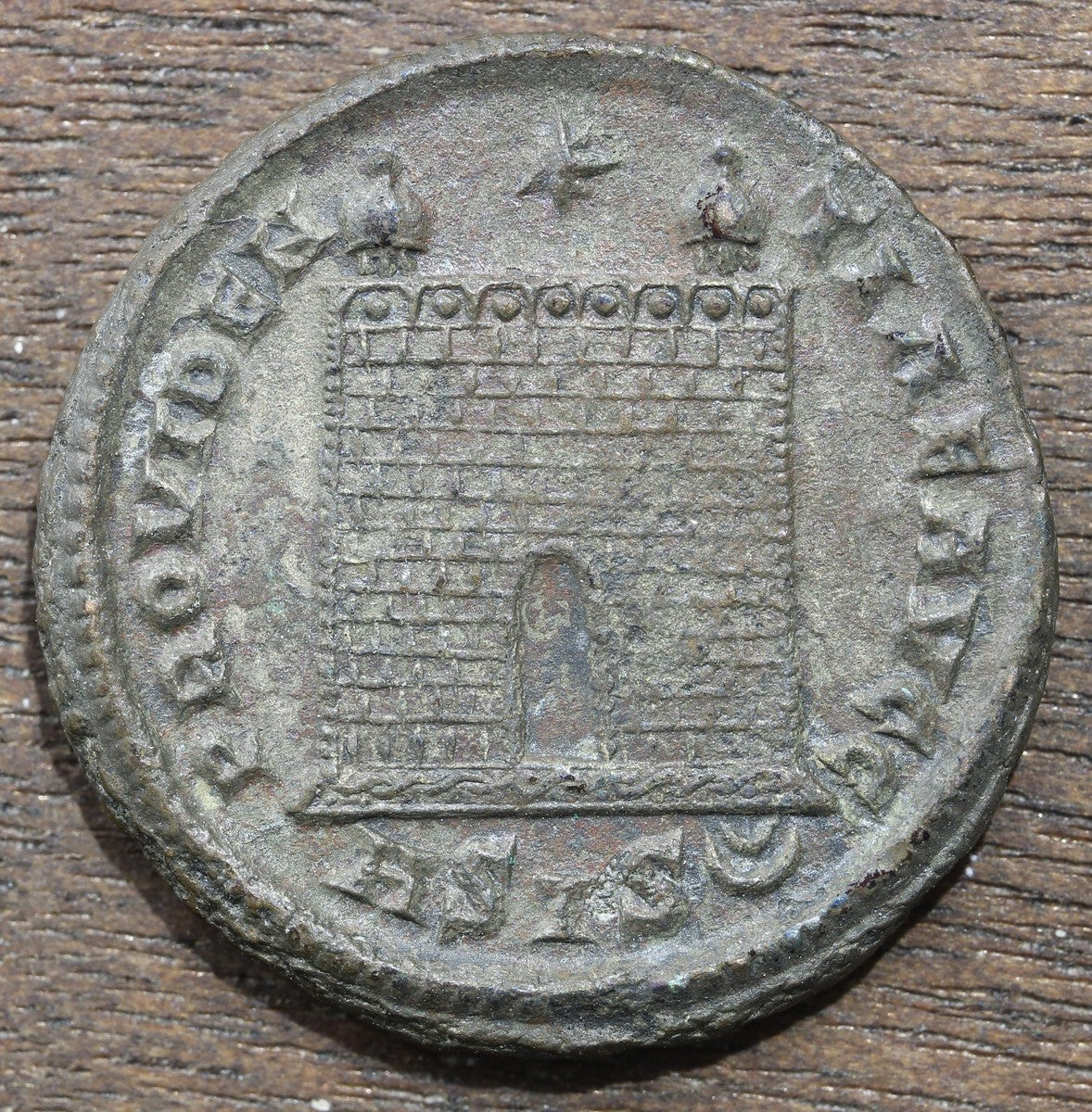 Constantine the Great Roman Empire Follis 307-337 Legion Fort Reverse