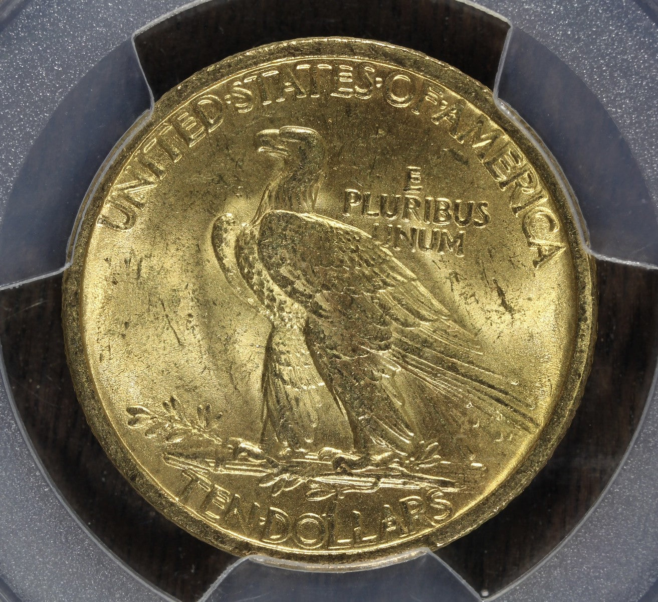 1907 (MS63) Indian Head Gold Eagle $10 PCGS - No Motto - First Year of Issue