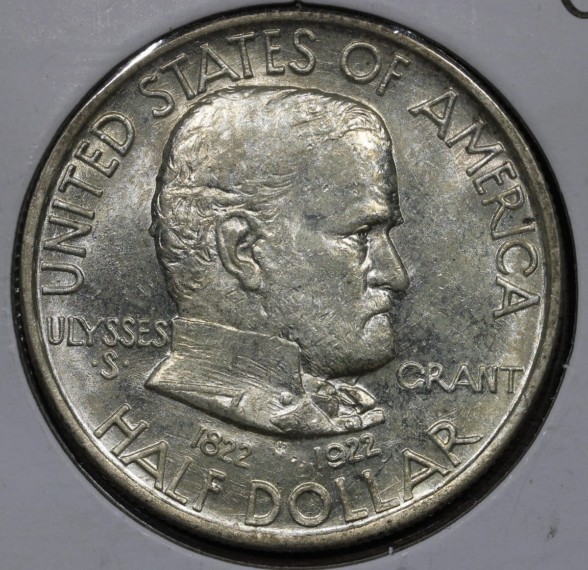 1922 Grant Commemorative Half Dollar 50C BU Uncirculated