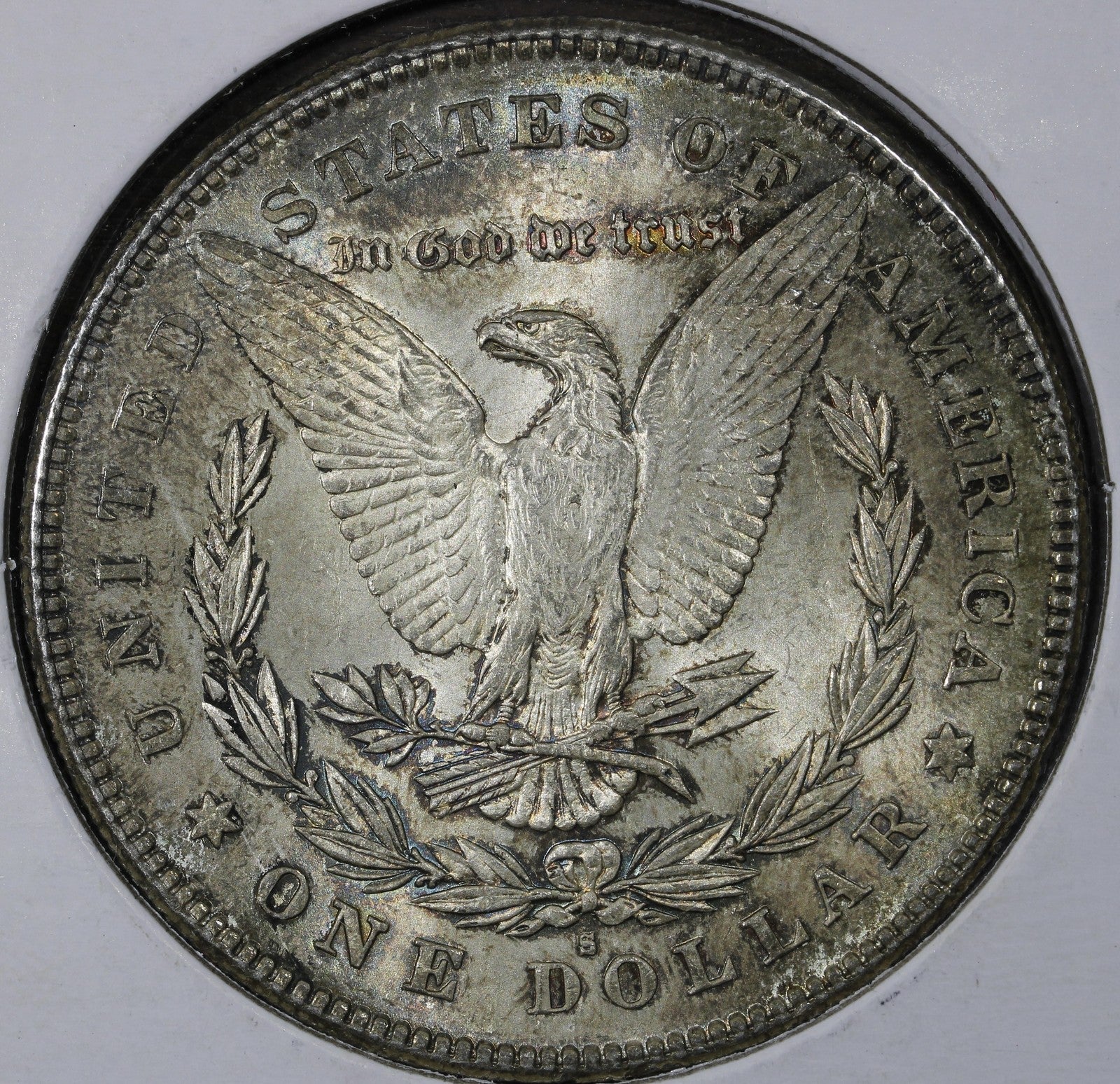 1878-S Morgan Silver Dollar $1 BU Uncirculated Toned