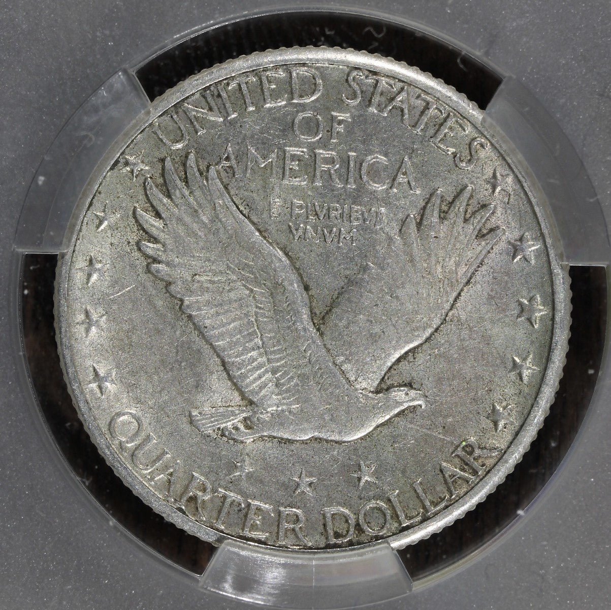 1923-S (AU53 CAC) Standing Liberty Quarter 25C CACG - Better Date