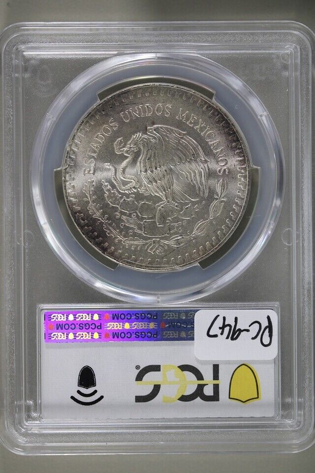 1988-Mo Mexico 1 oz Onza Silver Libertad PCGS MS66