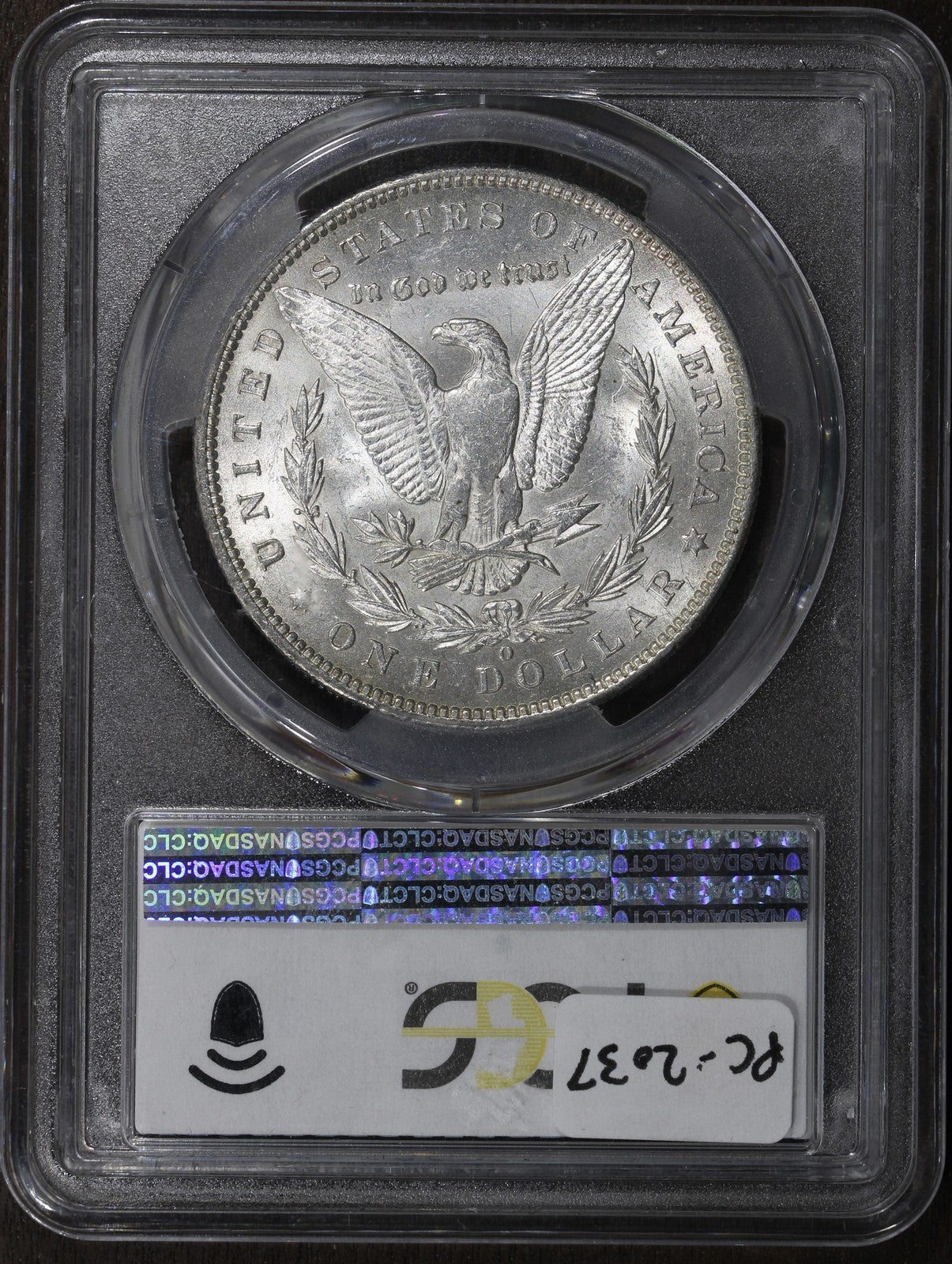 1886-O (MS61) Morgan Silver Dollar $1 PCGS - Conditional Rarity Key Date