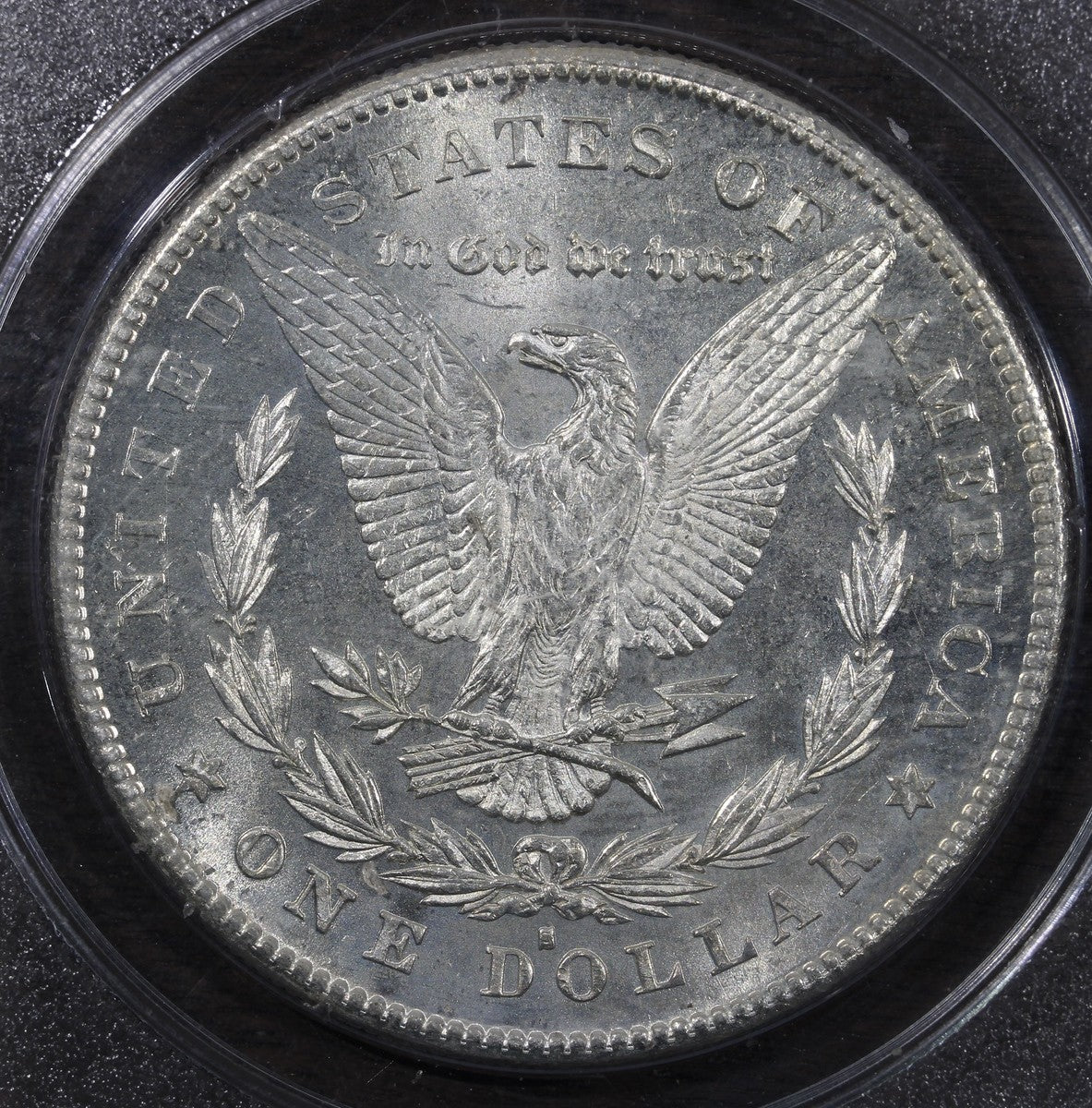 1878-S (MS63 CAC) Morgan Silver Dollar $1 PCGS Rattler - First Year