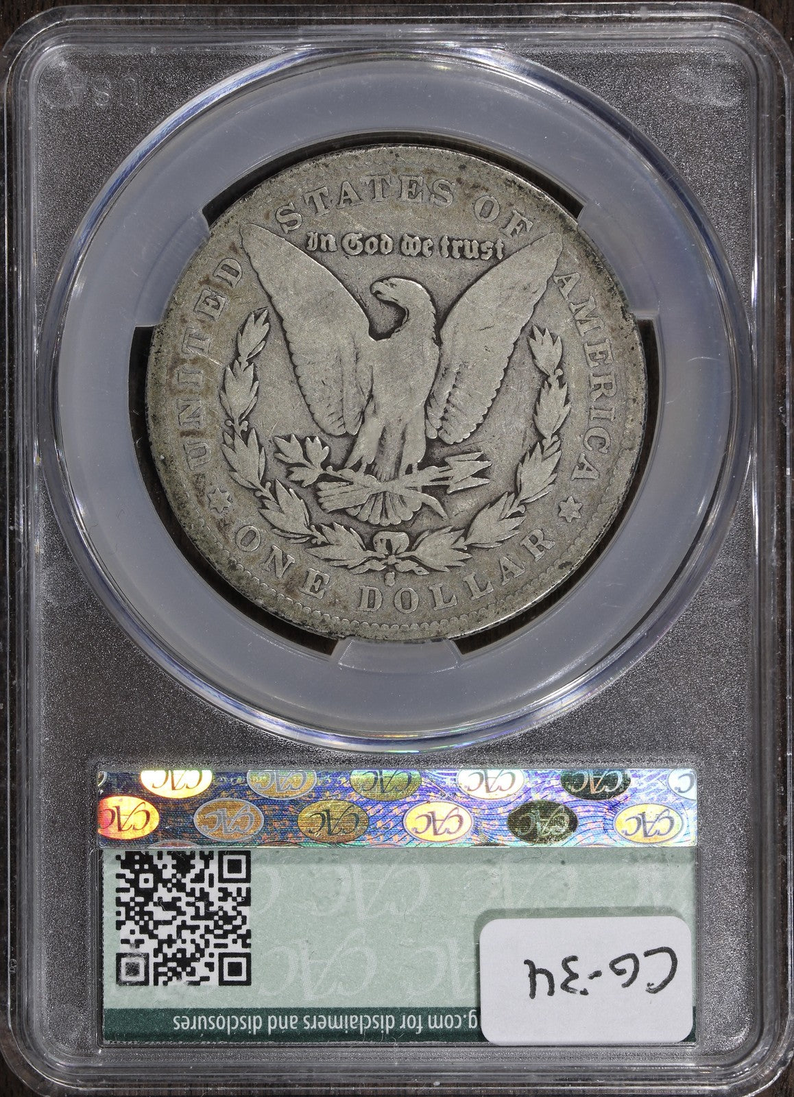 1893-S (G4 CAC) Morgan Silver Dollar $1 CACG - Key Date