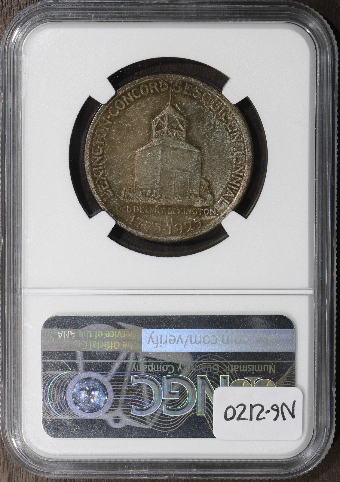 1925 (MS63) Lexington Commemorative Half Dollar 50C NGC - Nice Color