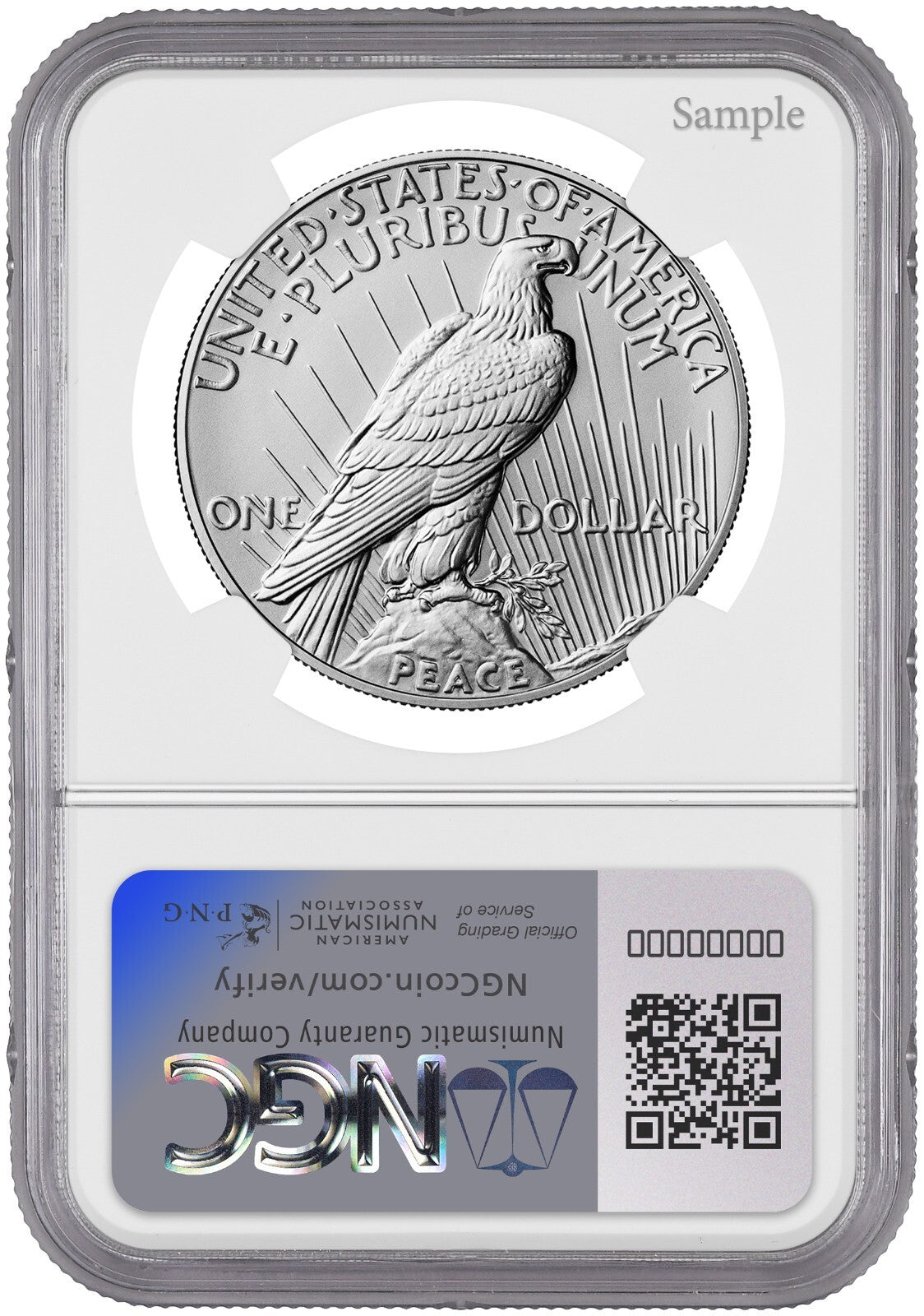 2025-P (MS70) Morgan & Peace Silver Dollar (2 Coin Set) Early Release ER NGC