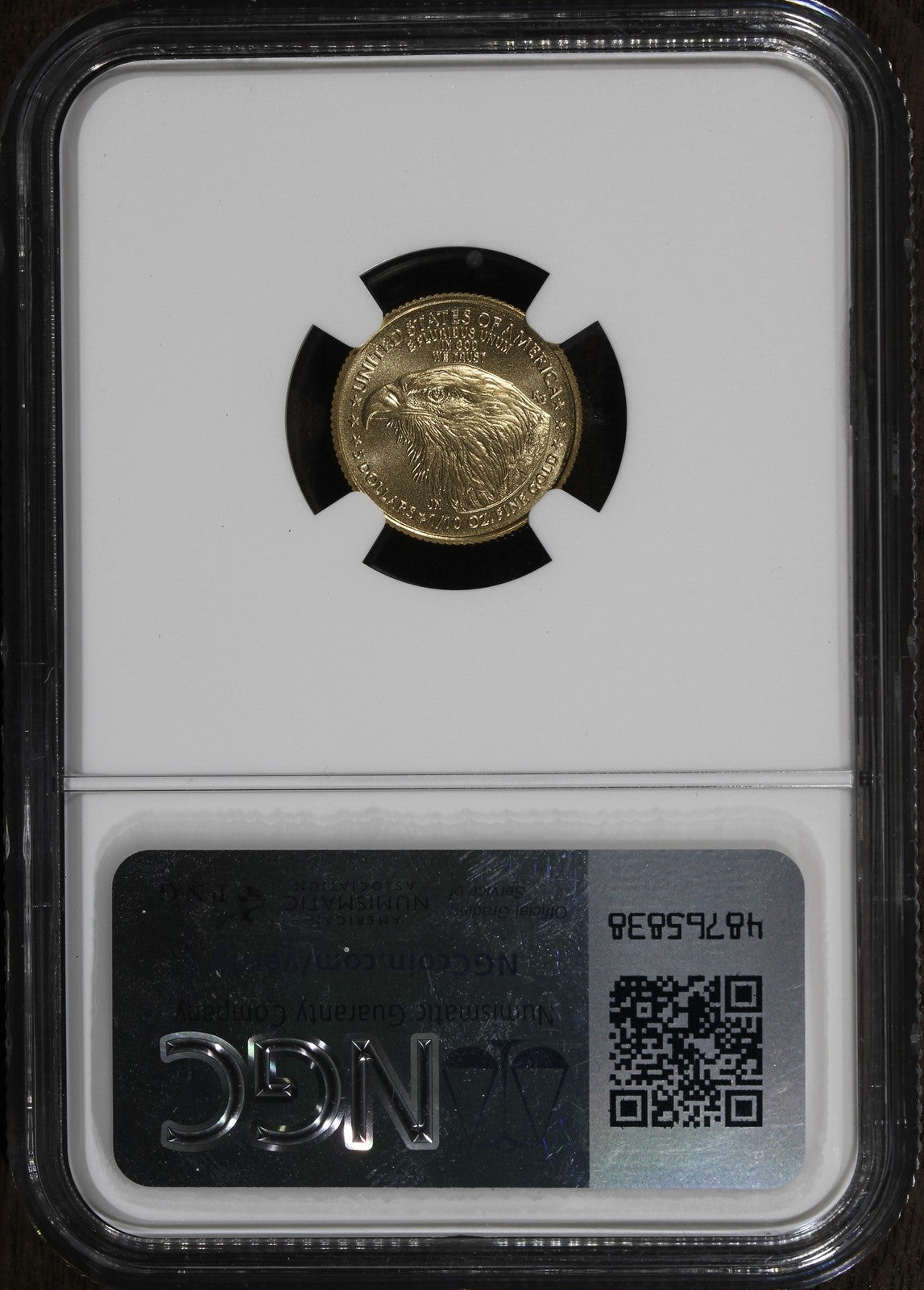 2024 (MS70) 1/10 Oz Gold Eagle $5 NGC - Early Releases ER