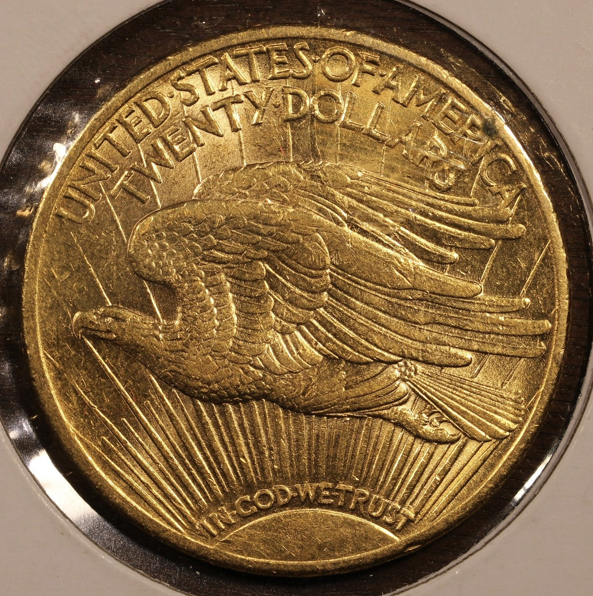 1909/8 St. Gauden's Gold Double Eagle $20 BU - Great Overdate