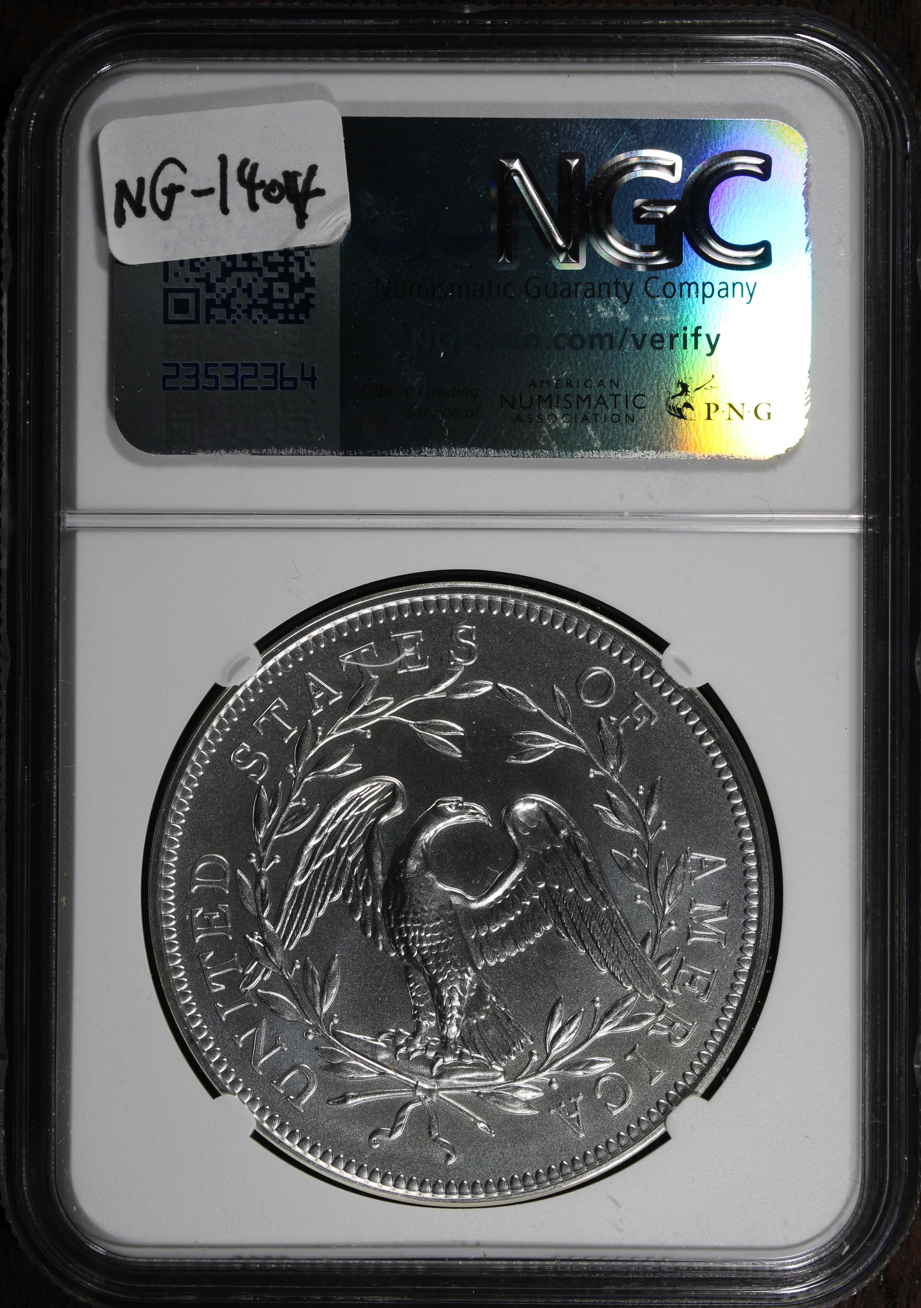 2024 (MS70) Flowing Hair Silver Medal 230th Anniversary NGC