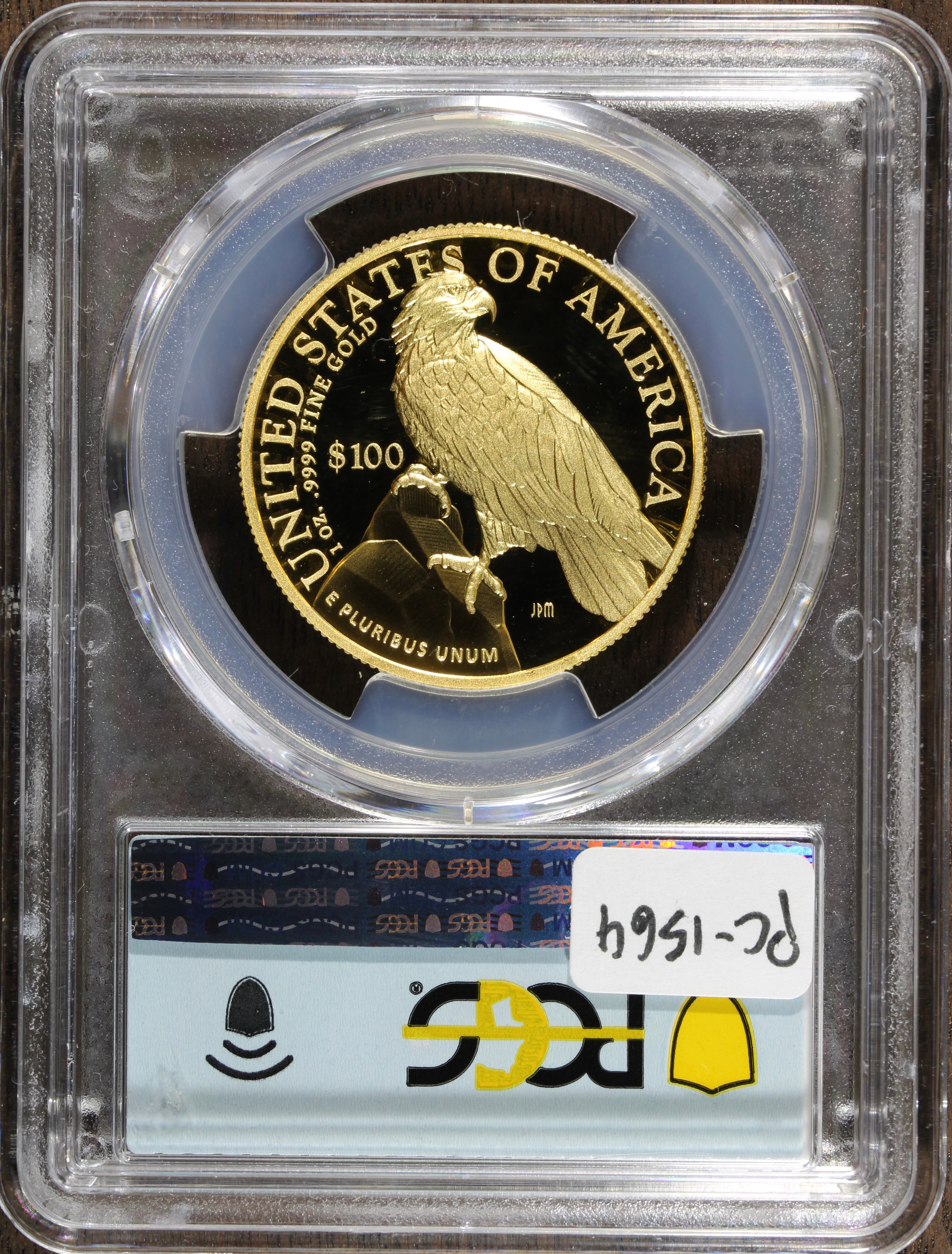 2023-W (PR70) 1 oz High Relief Proof Gold American Liberty $100 PCGS FDOI