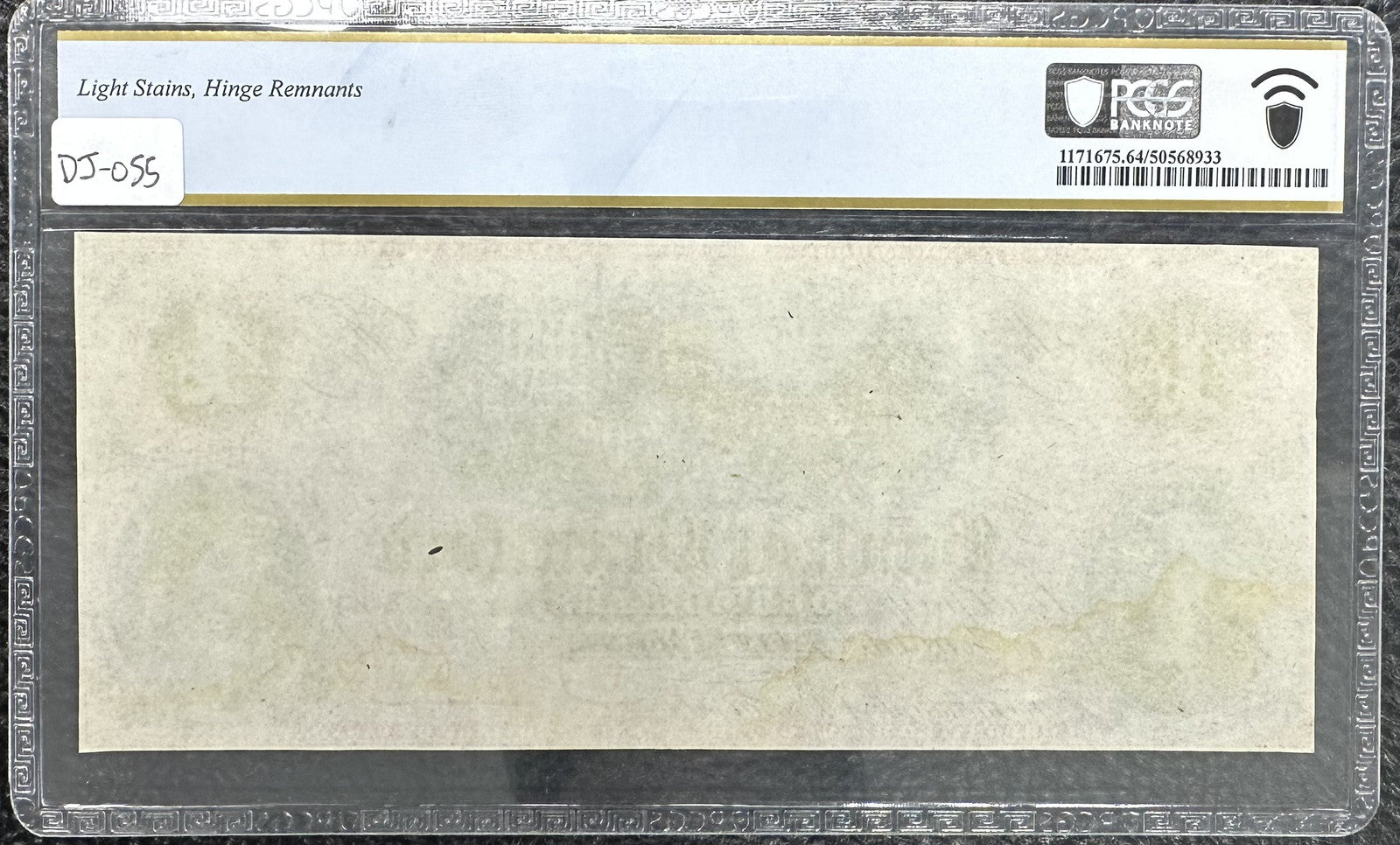 1859 (MS64) $4 Bank of Brantford Remainder - Canada, Ontario