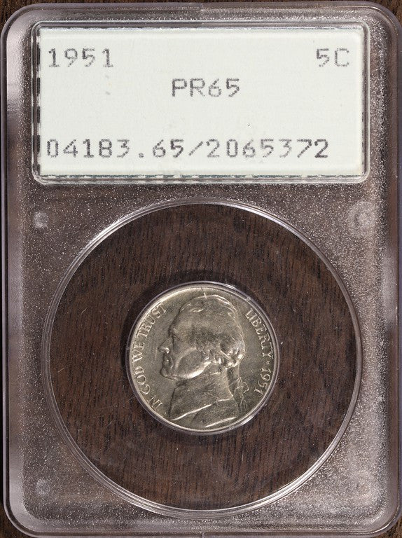 Complete 1951 Proof Set PCGS Generation 1 Rattler OGH - PR65/PR66