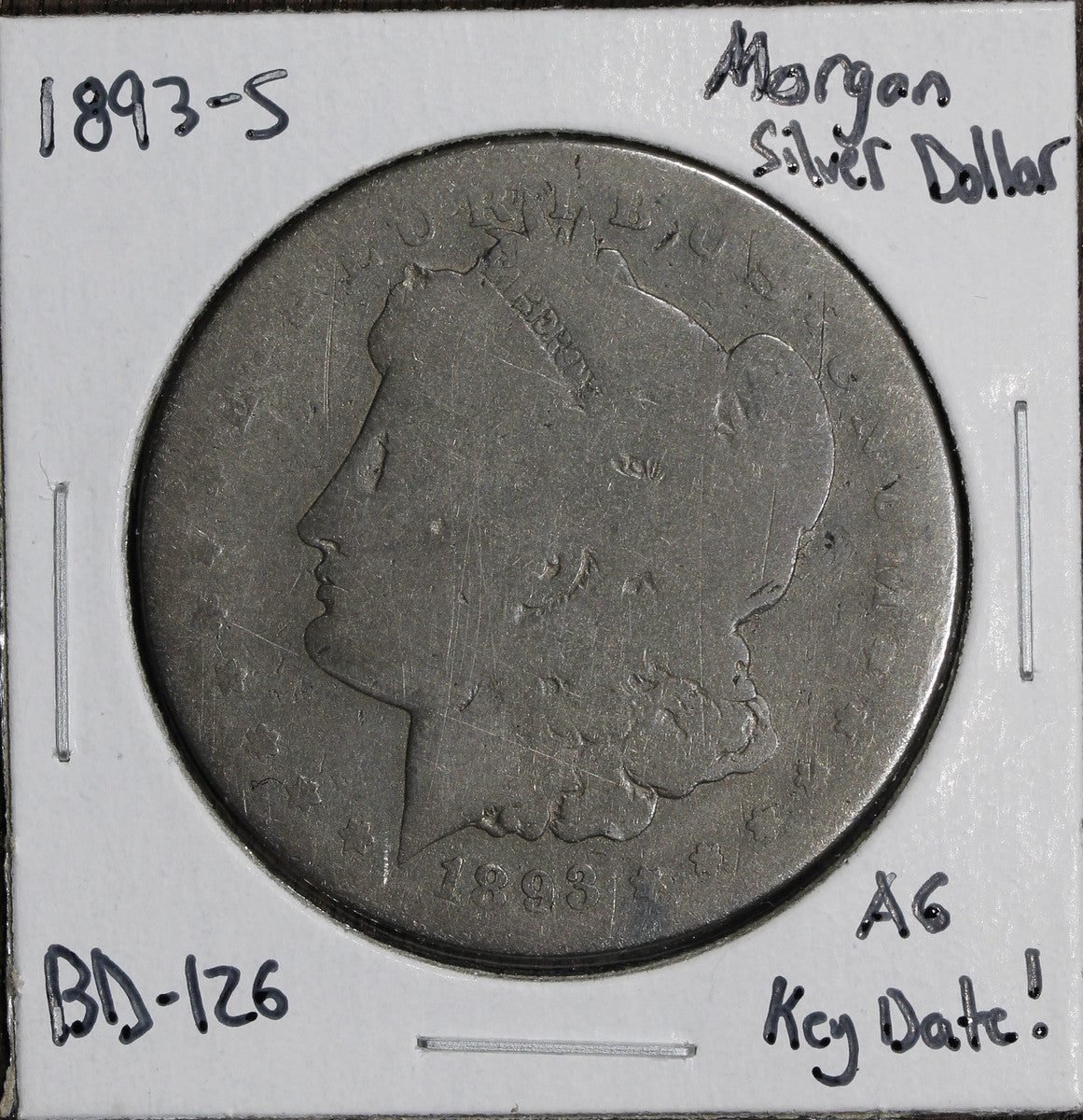 1893-S Morgan Silver Dollar $1 - FR / AG - King of Morgans