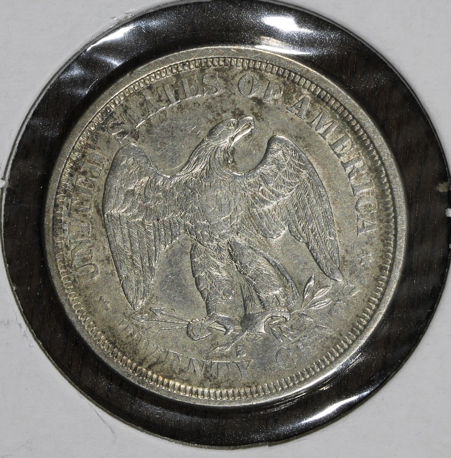 1875-S 20 Cent Piece 20C - AU - Twenty Cent