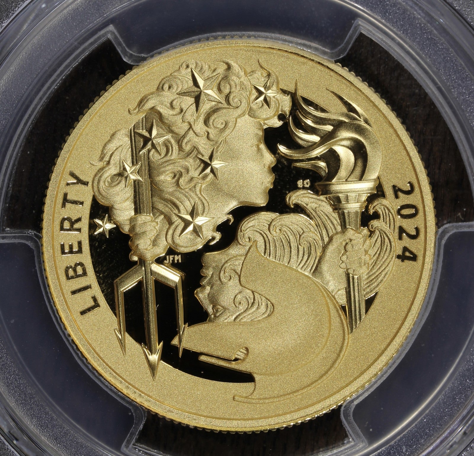 2024-W (PR70) $100 Proof Gold Liberty & Britannia (US Mint) PCGS - FDOI