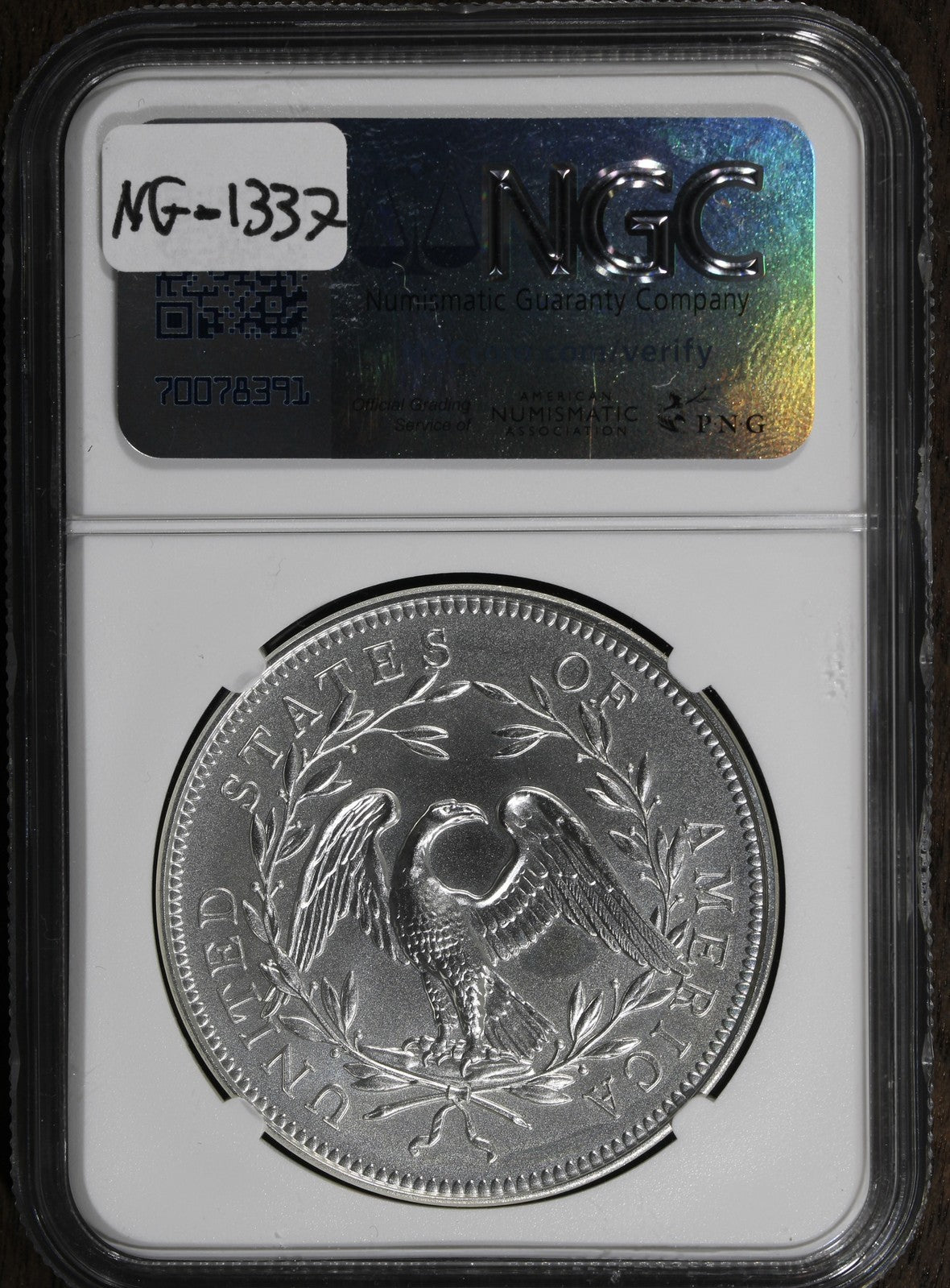 2024 (MS70) Flowing Hair Silver Medal 230th PRIVY NGC FDOI First Day of Issue