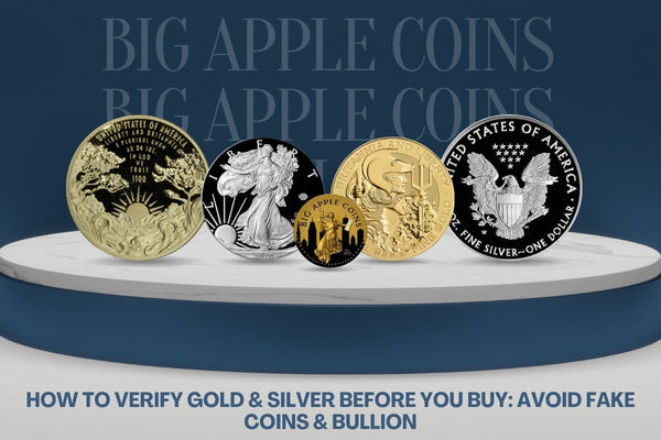 How to Verify Gold & Silver Before You Buy: Avoid Fake Coins & Bullion