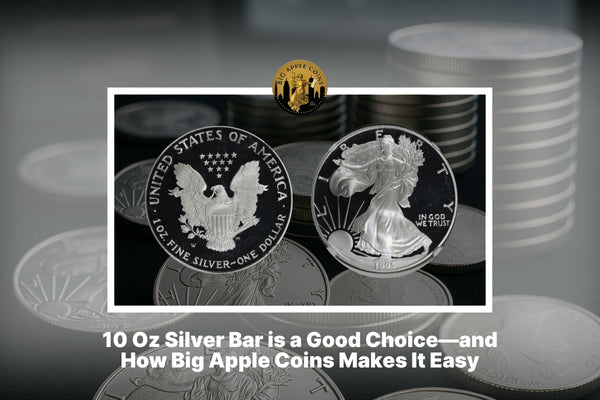 10 oz silver bars for sale