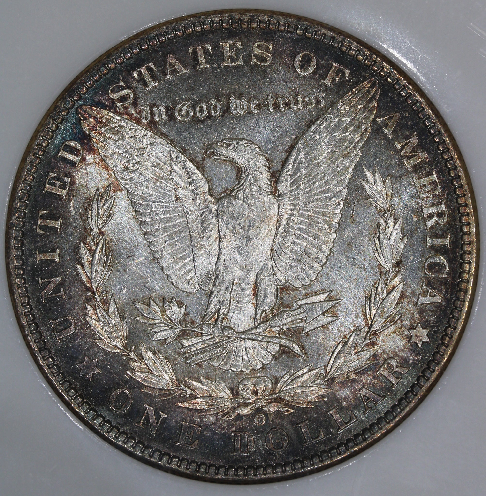 1901-O (MS63 DPL) $1 Morgan Silver Dollar DMPL NGC no line Fatty