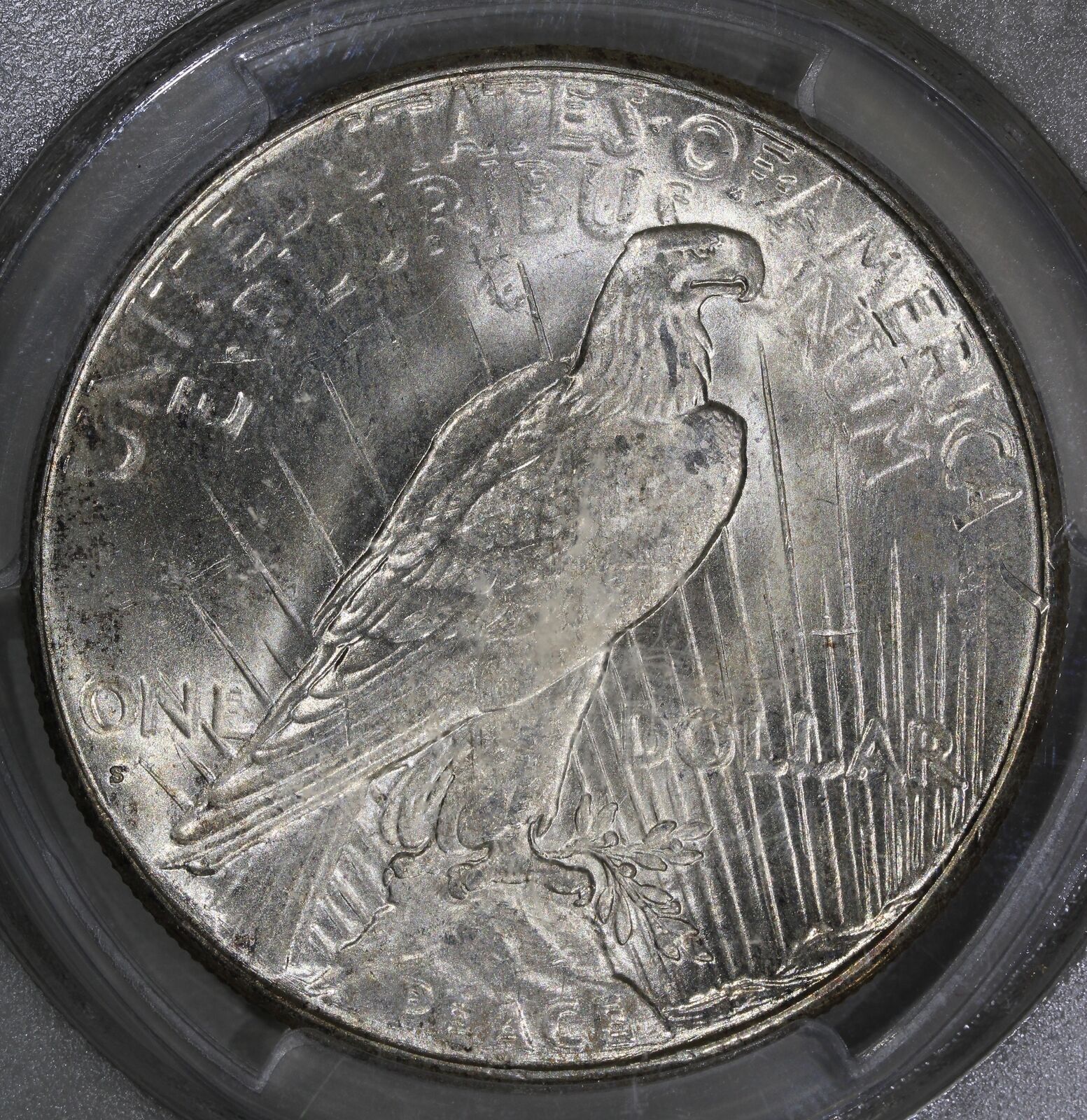 1928-S (MS63) Peace Silver Dollar $1 NGC Graded Coin