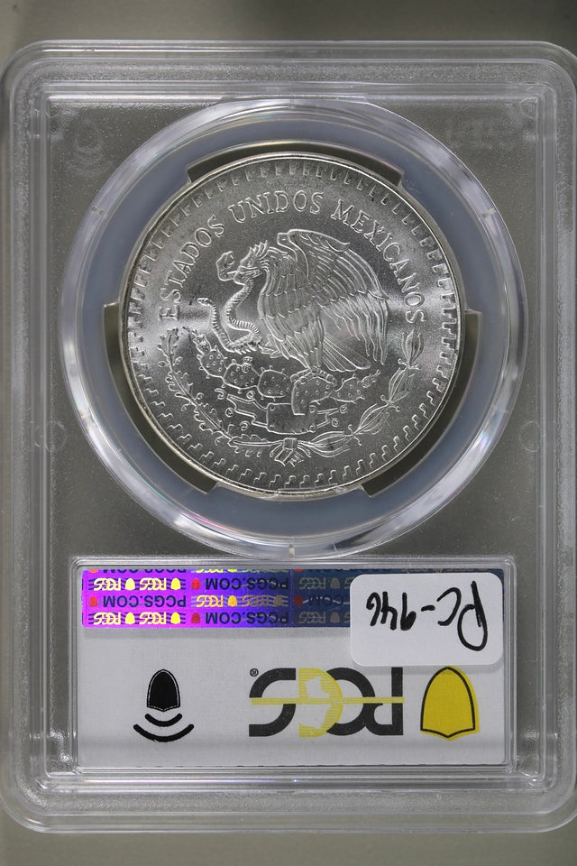 1988-Mo Mexico 1 Onza Libertad PCGS MS66