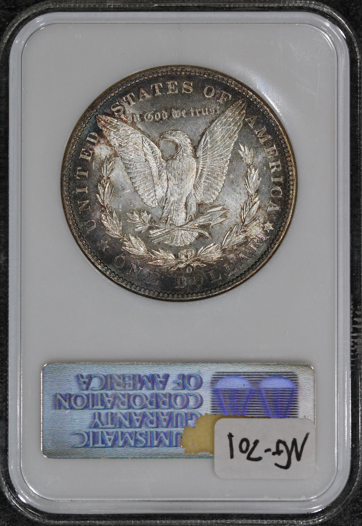 1901-O (MS63 DPL) $1 Morgan Silver Dollar DMPL NGC no line Fatty