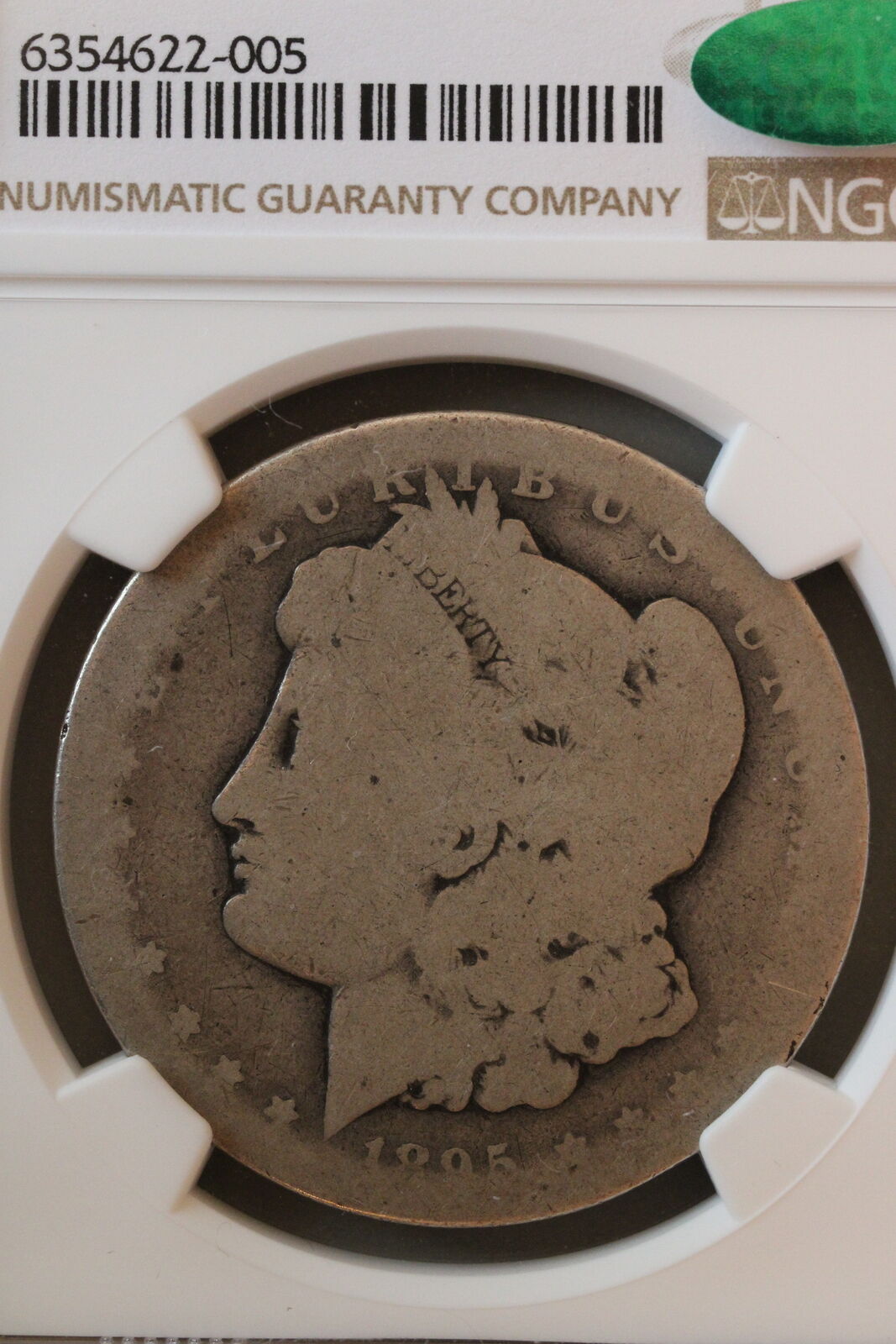 1895-S (FR2 CAC) Morgan Silver Dollar $1 NGC - Fair 2 - LOWBALL