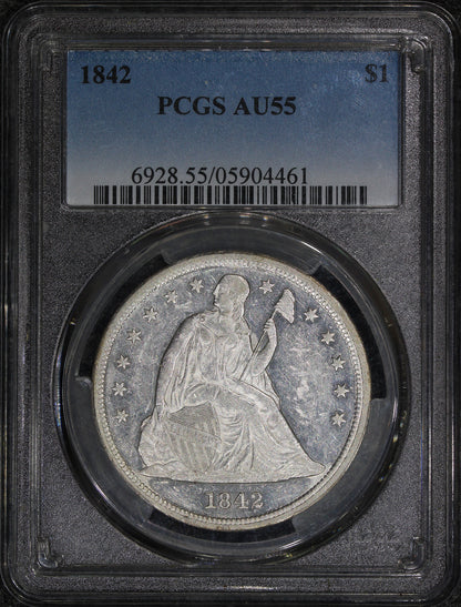 Seated Liberty Silver Dollar PCGS