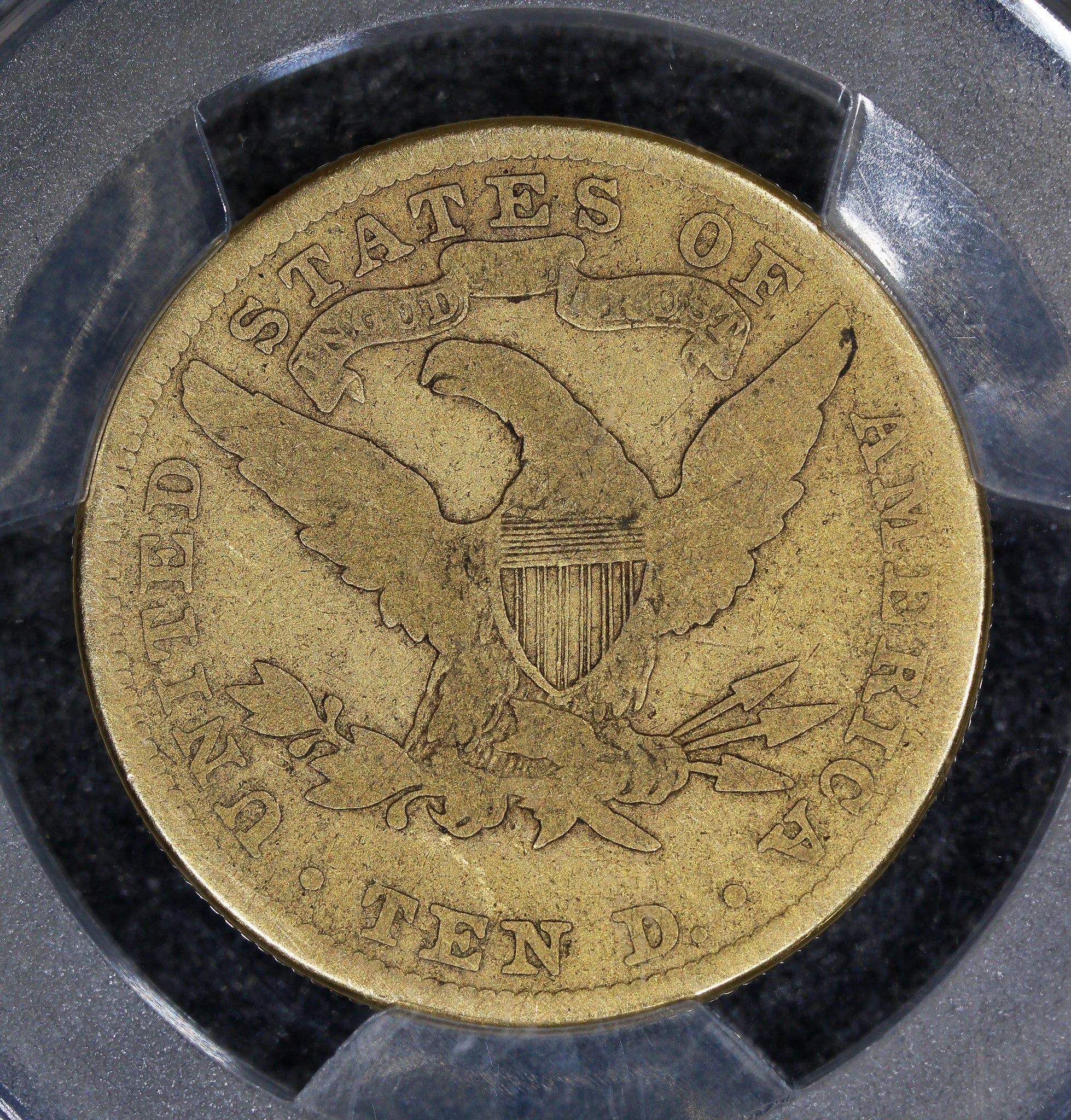 1907 (G4 CAC) $10 Liberty Head Gold Eagle PCGS