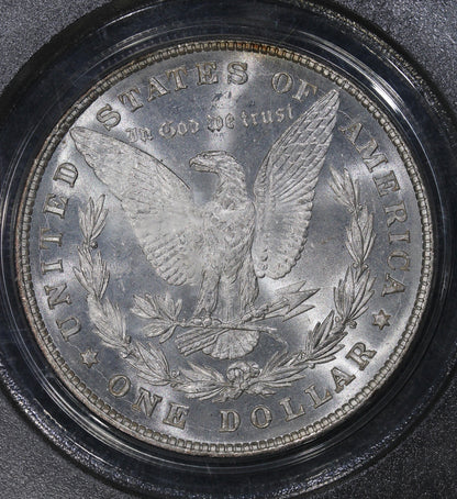 1878 8TF (MS64 CAC) $1 Morgan Silver Dollar 8 Tail Feathers OGH PCGS