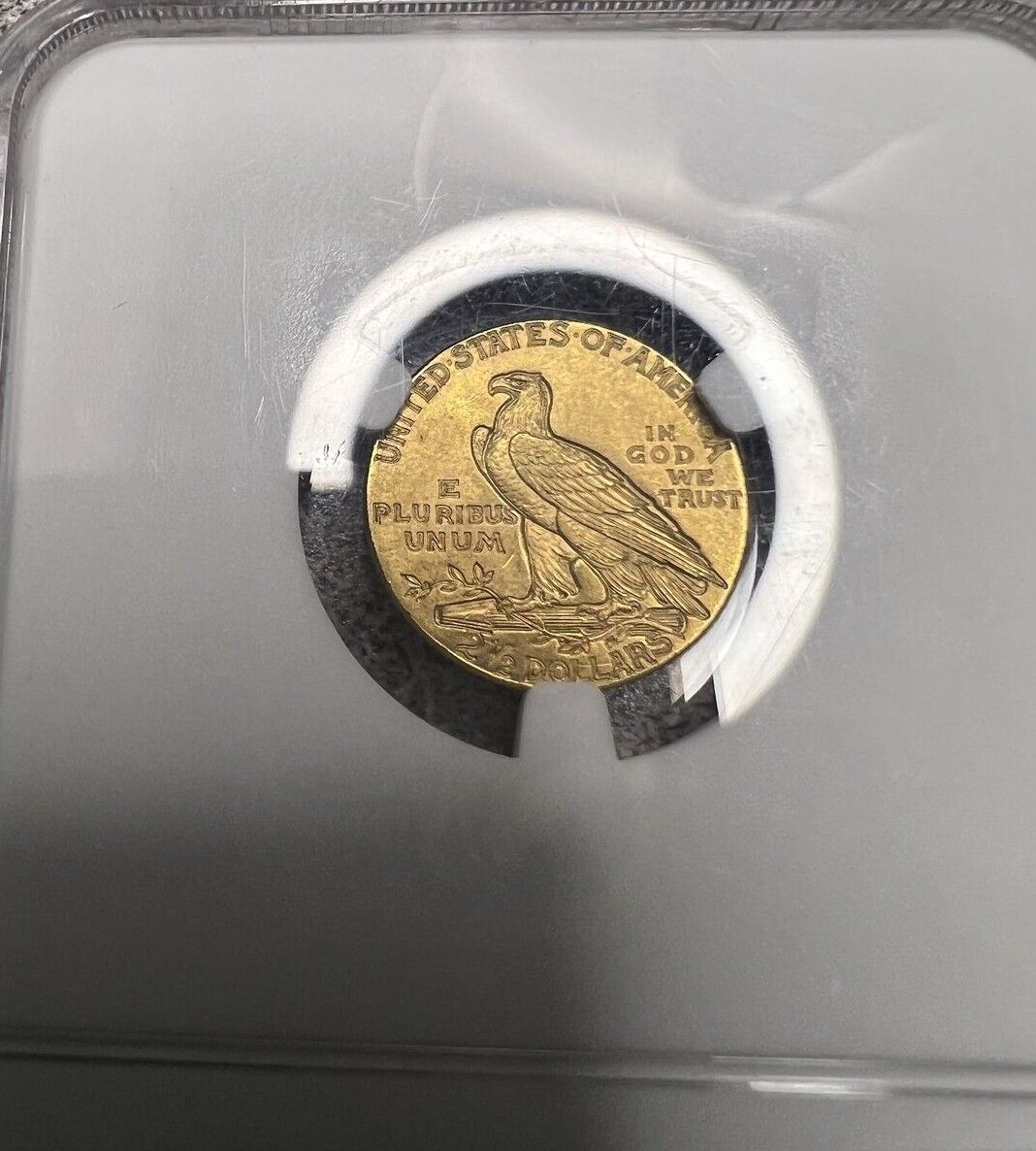 1927 (MS64+) $2.5 Indian Head Gold Quarter Eagle - NGC Graded $2.50