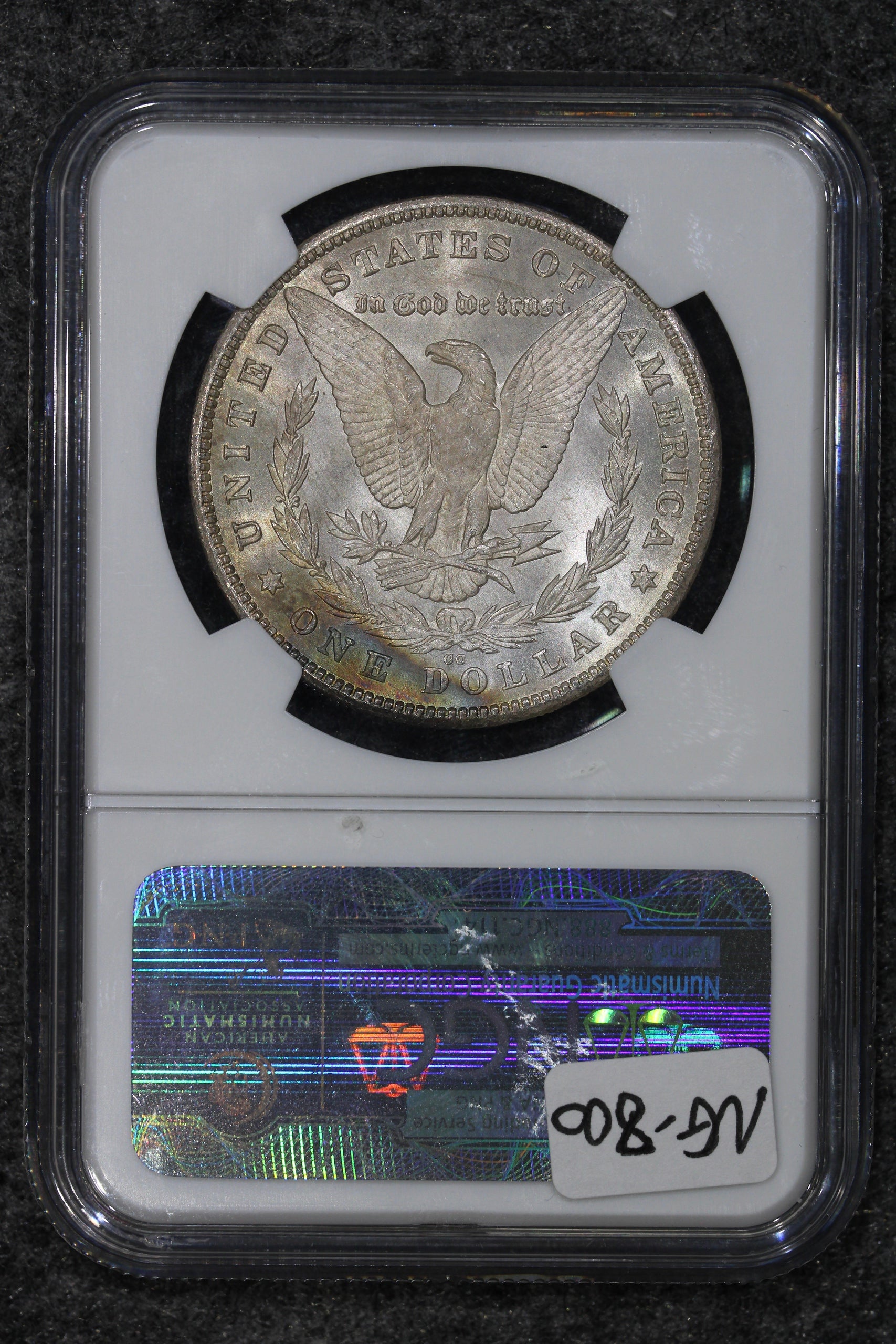 1880-CC (MS65) $1 Morgan Silver Dollar NGC