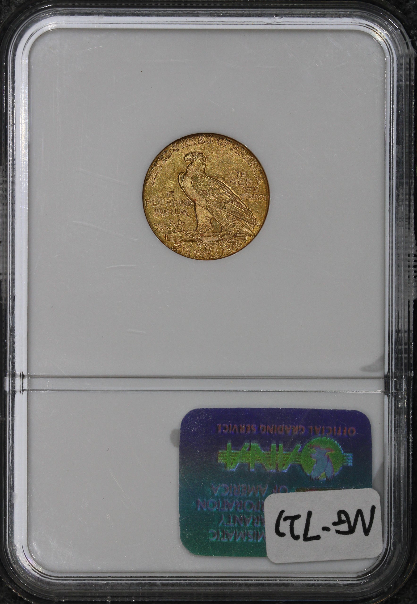 1927 (MS62 CAC) $2.50 Indian Head Gold Quarter Eagle $2.5 NGC