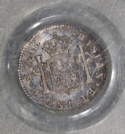 1820-NG M Guatemala Half 1/2 Reale PCGS MS63