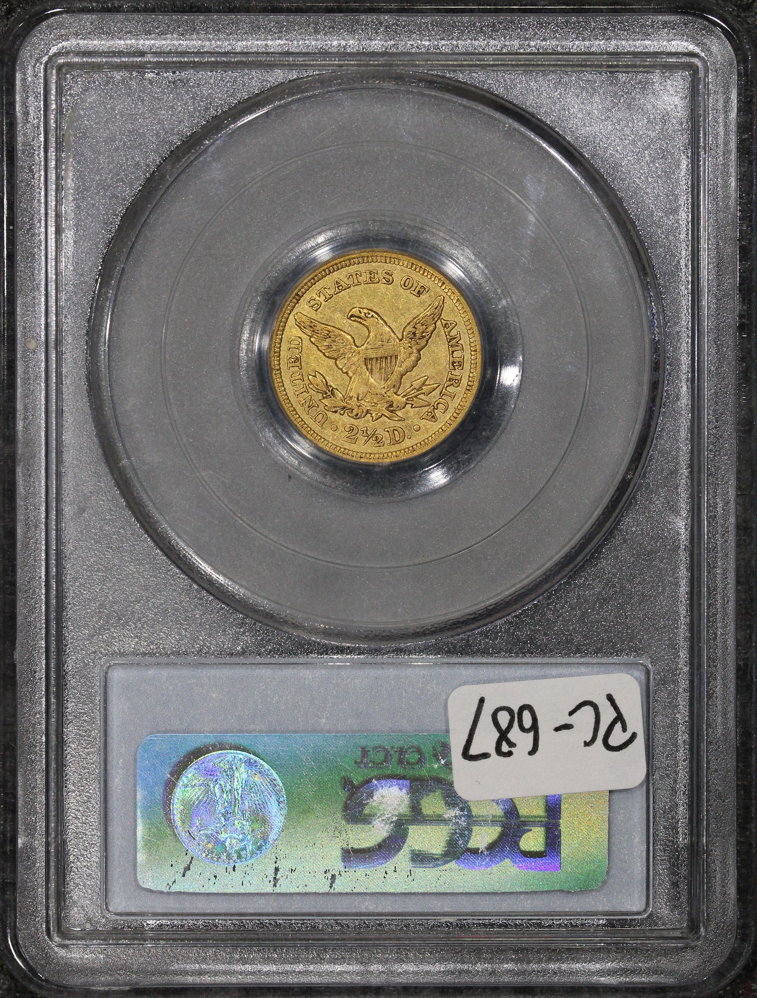 1851 (XF45) $2.50 Liberty Head Gold Quarter Eagle $2.5 PCGS