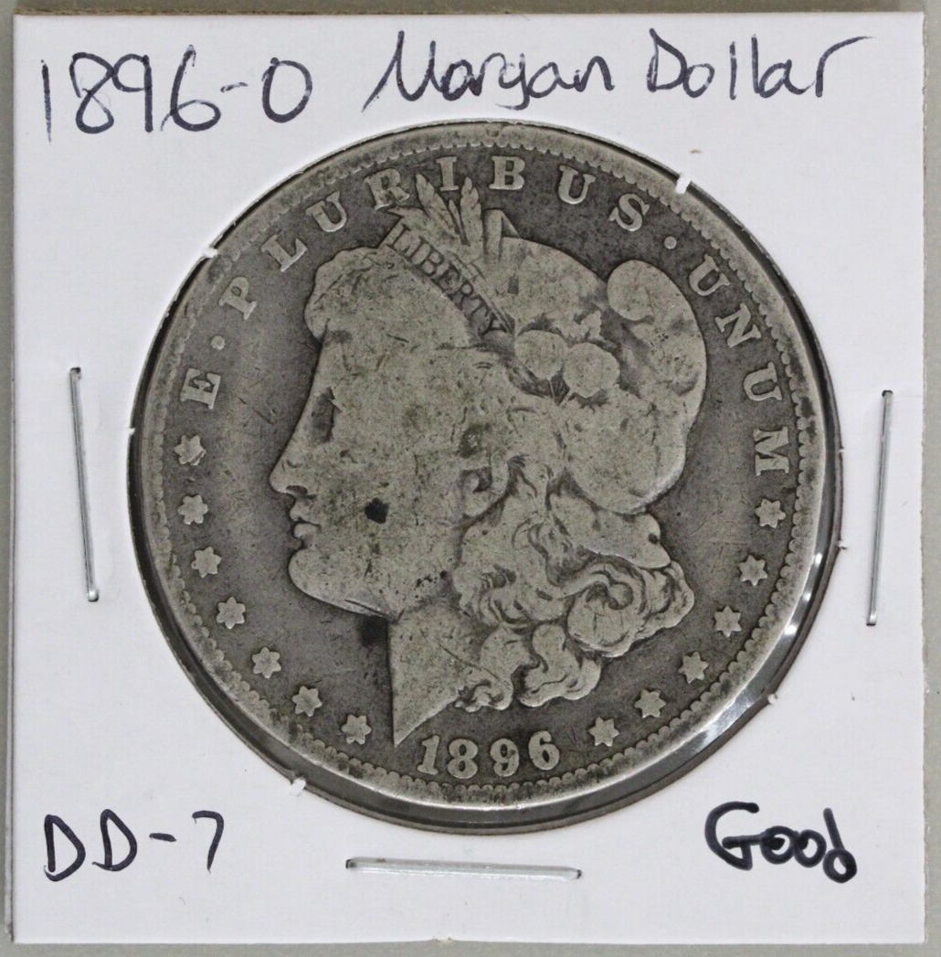 1896-O (G) Morgan Silver Dollar $1 1896 O Good