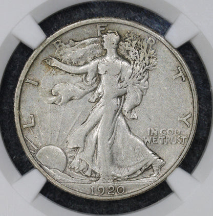 1920-S (XF45) Walking Liberty Half Dollar 50c NGC